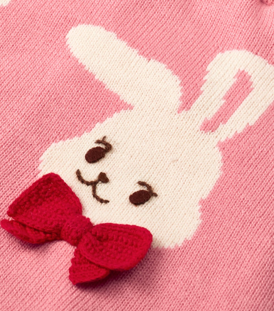 Cotton Knitted Bunny Skirt (2-7 Years) 8 Image 5