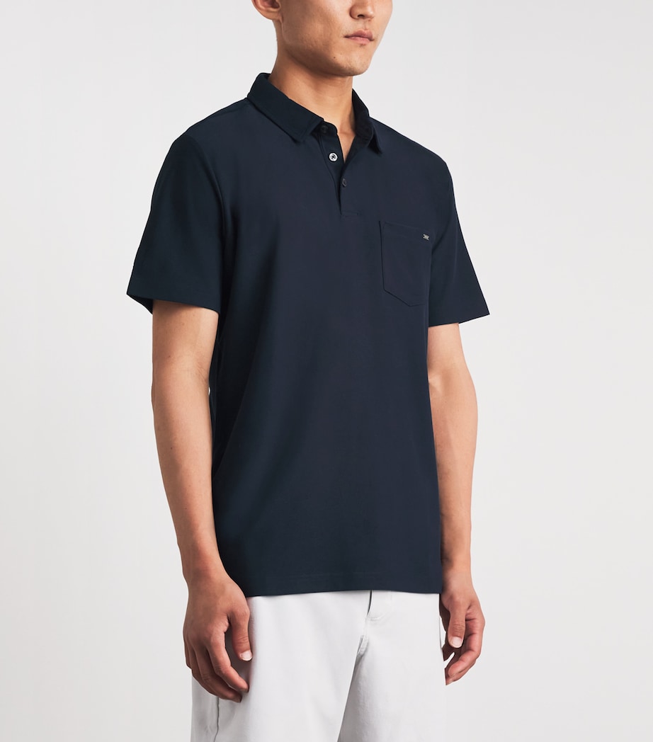 VUORI Mens Ace Polo Shirt Ink Ink Image 4