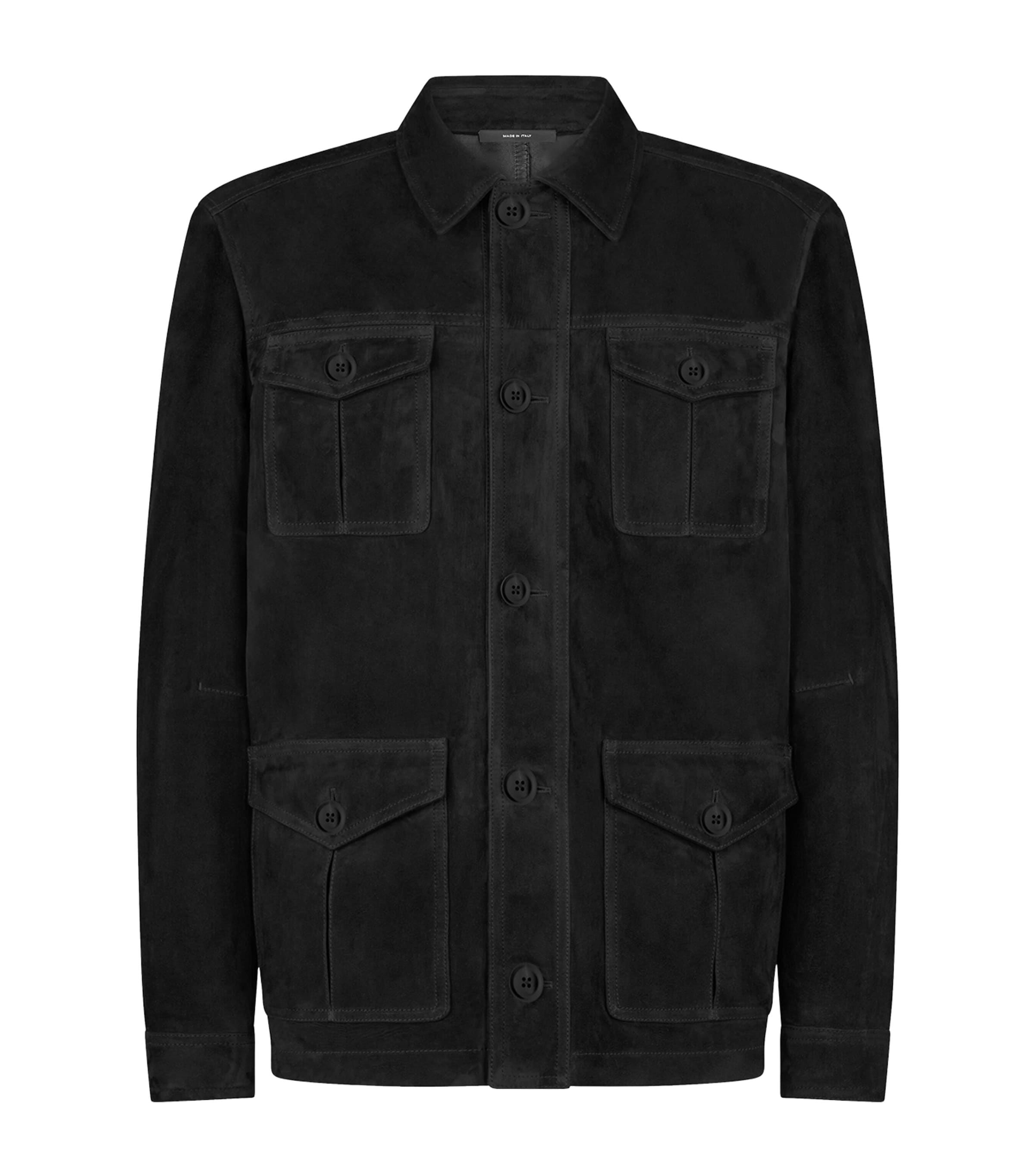 Suede Collared Jacket LB999 Image 1