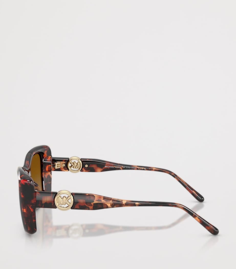 Michael Kors Tokyo Square Sunglasses Brown Image 3
