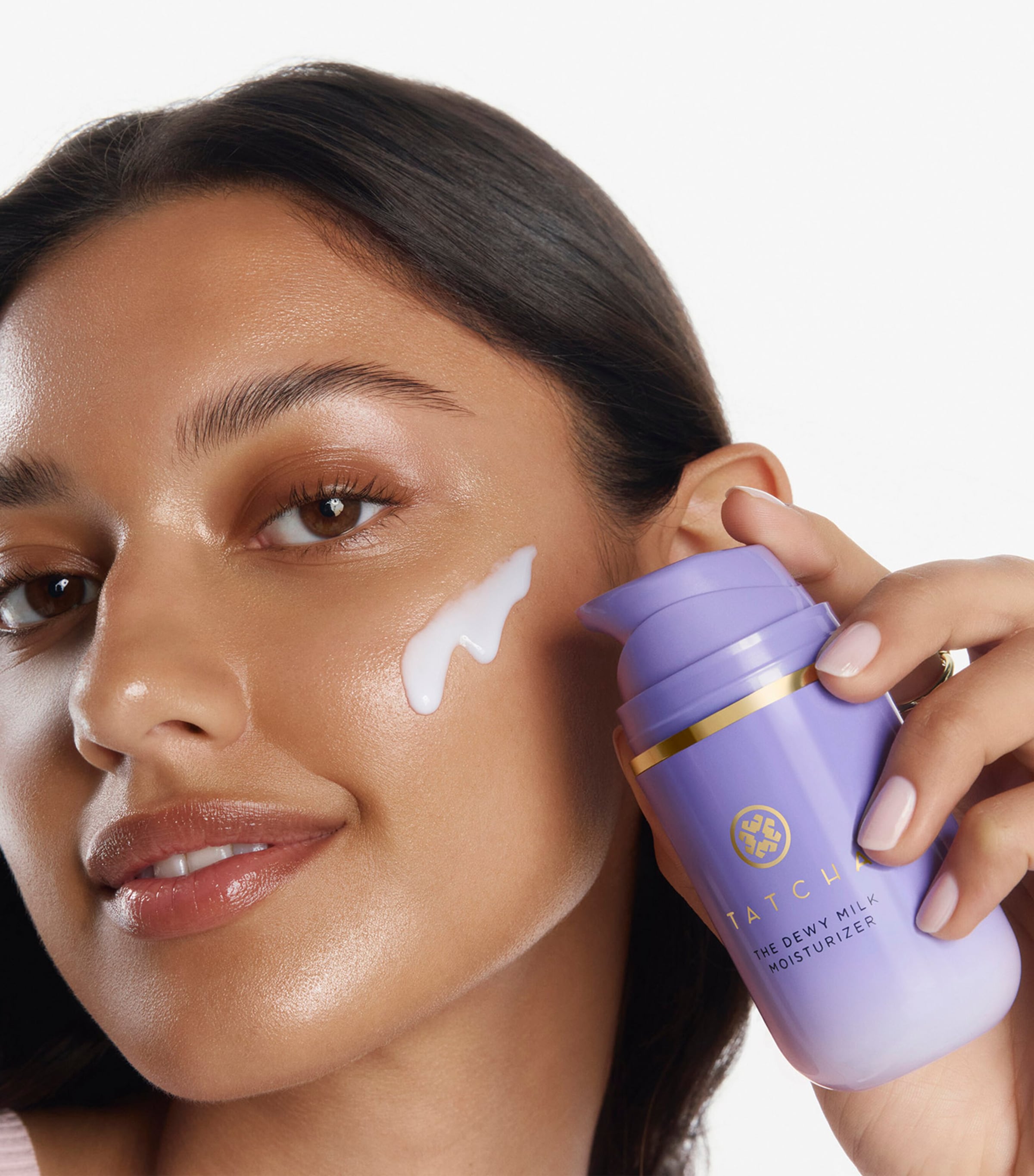 The Dewy Milk Moisturiser (50ml) NO COLOUR Image 5