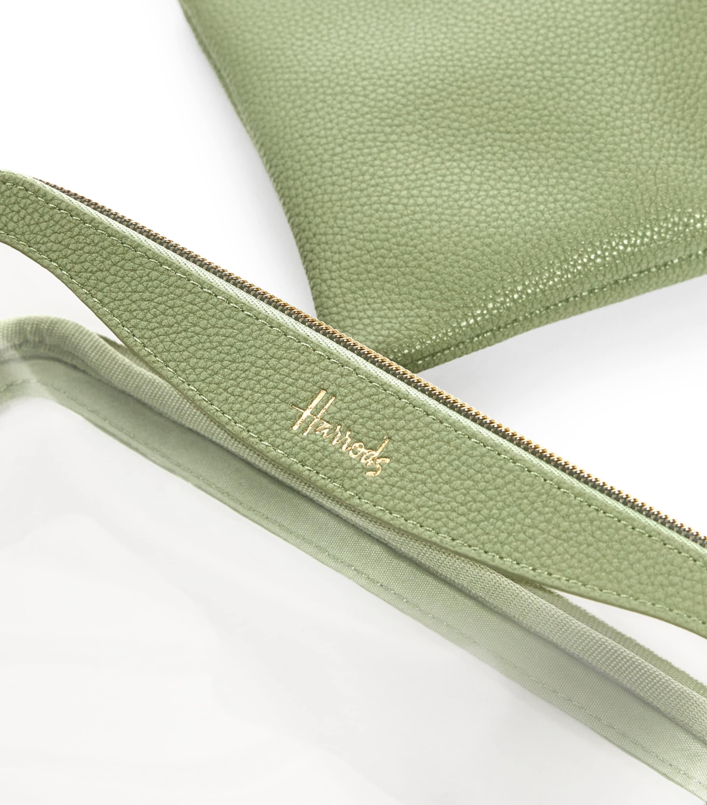 Transparent Oxford Cosmetic Bag LIGHT GREEN Image 4