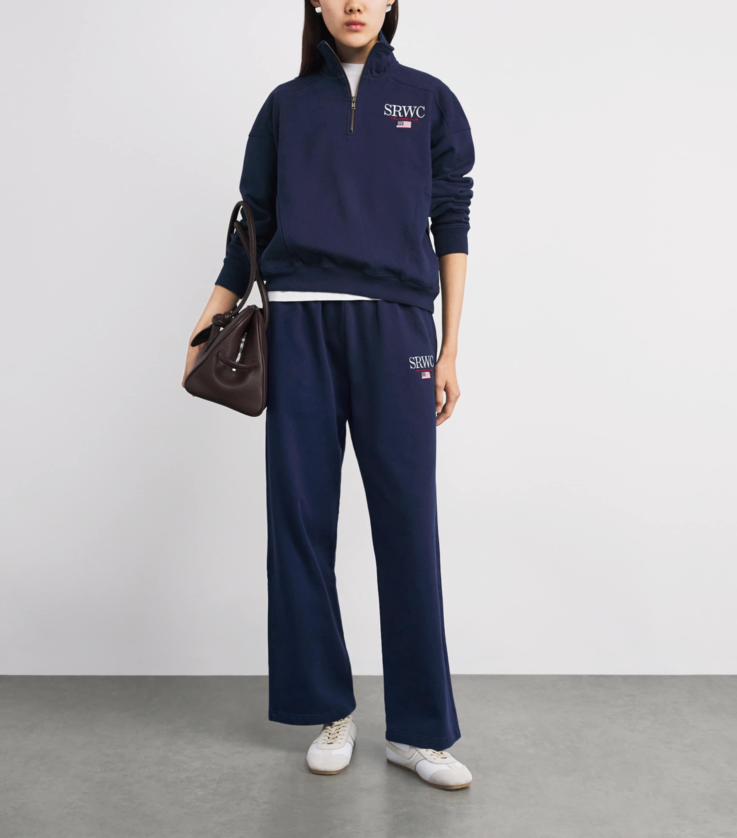 Wellness Club Quarter-Zip Sweatshirt 3902 DARK NAVY Image 2