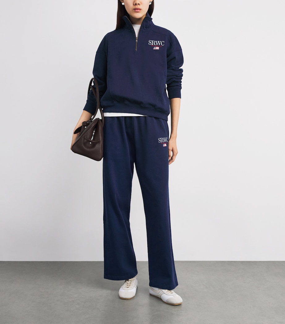 Wellness Club Quarter-Zip Sweatshirt 3902 DARK NAVY Image 2