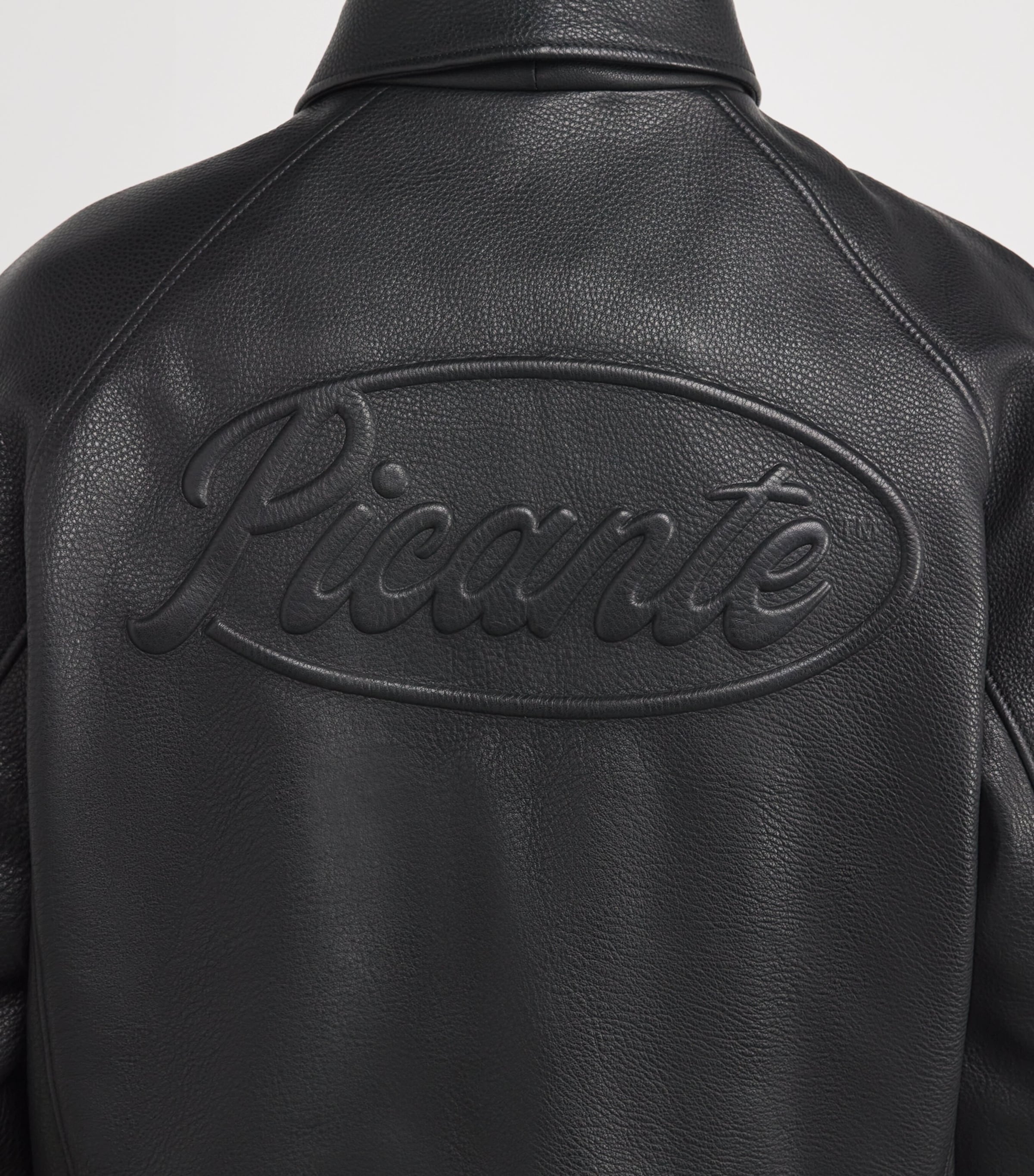 Senna Leather Jacket BLACK Image 6