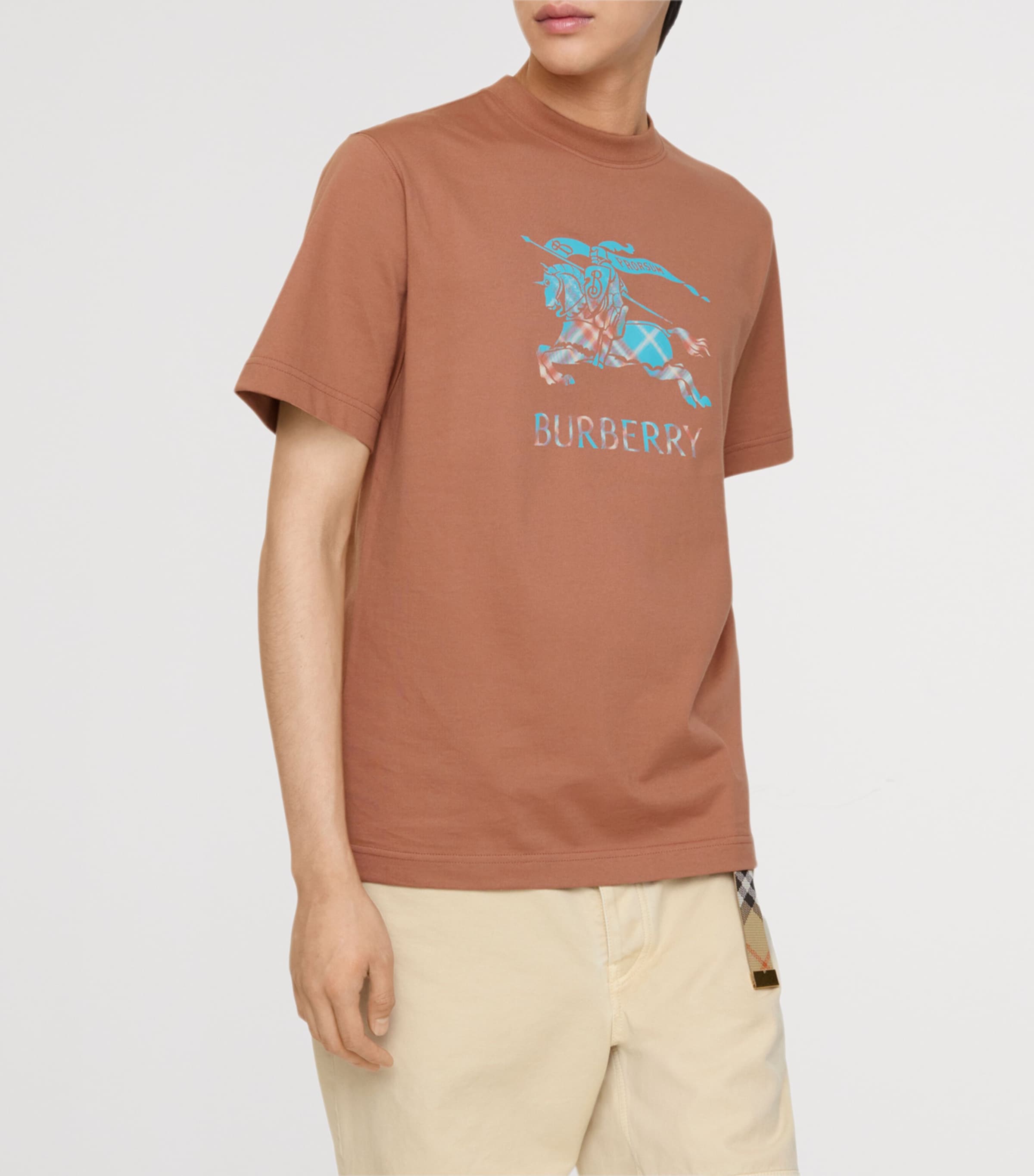 Cotton EKD T-Shirt GINGER BROWN Image 2
