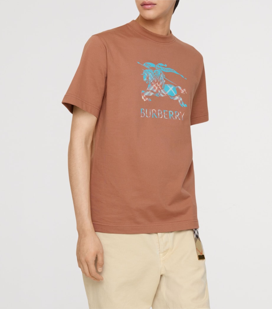 Cotton EKD T-Shirt GINGER BROWN Image 2