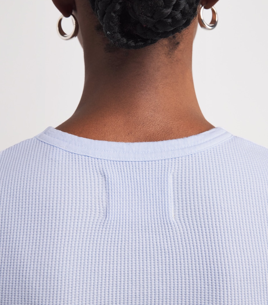 Cotton Pilar Waffle T-Shirt PERRI Image 6