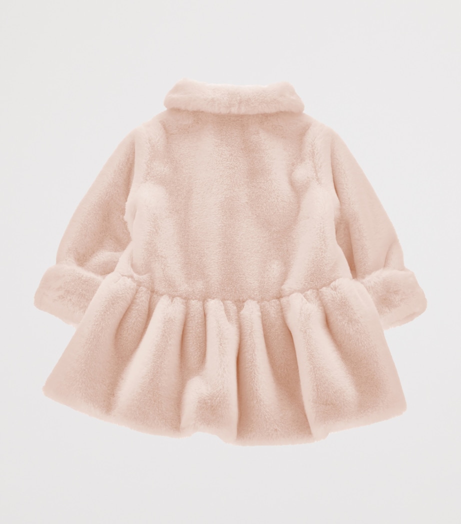 Faux Fur Jacket (3-36 Months) ROSA ANTICO Image 2