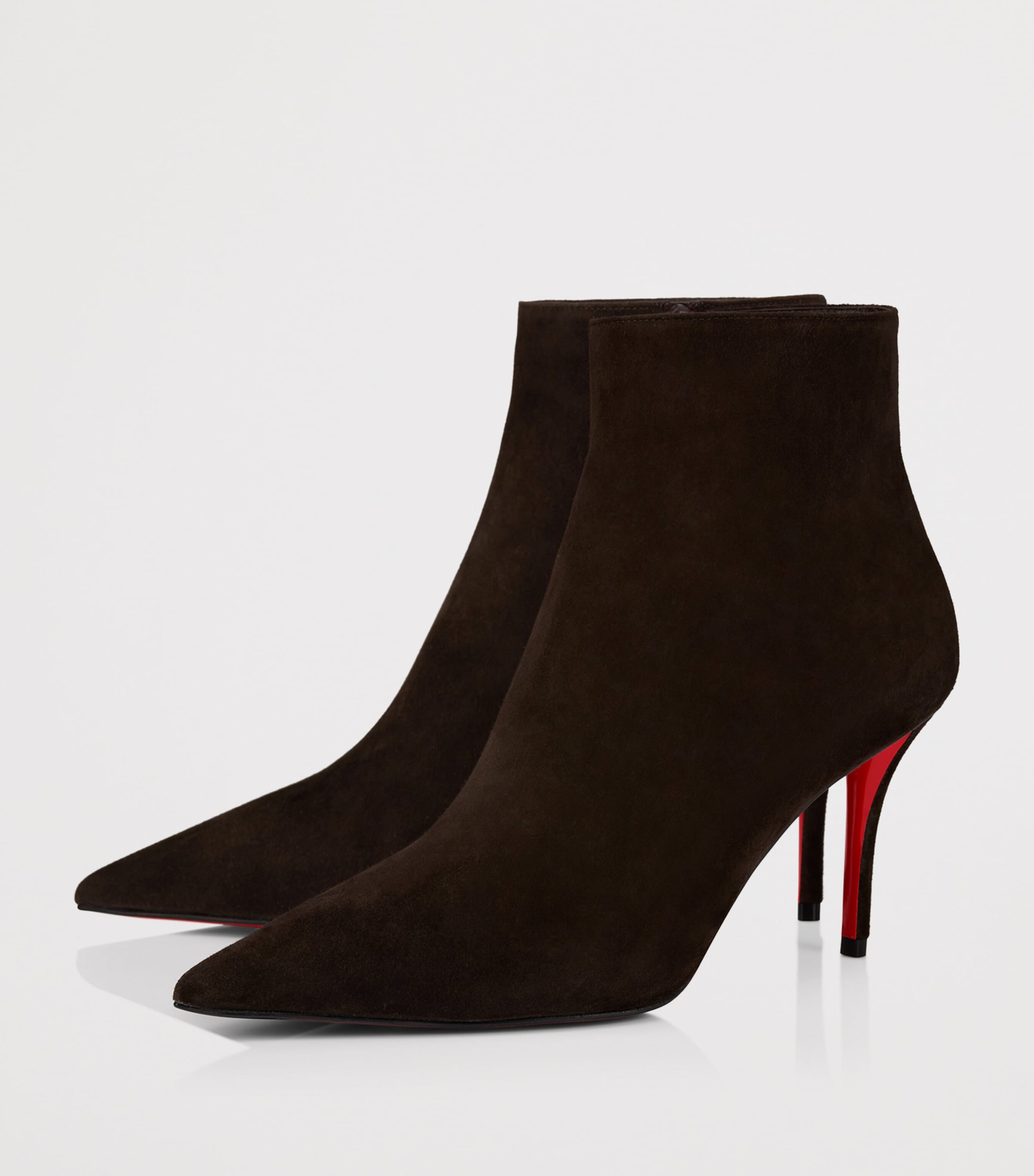Miss Z Suede Ankle Boots 80 7164 Image 3