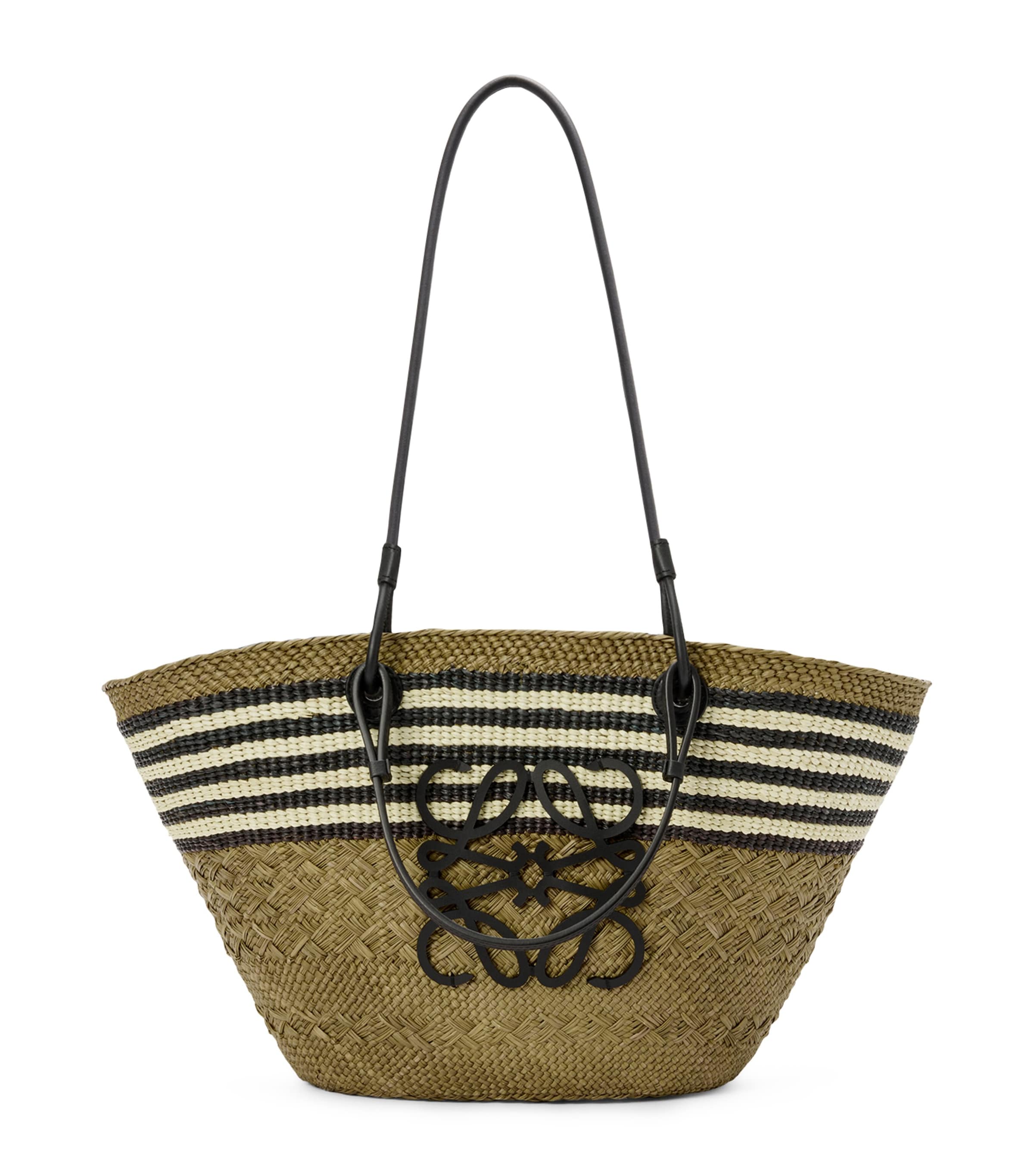 Loewe X Paula's Ibiza Medium Woven Anagram Basket Bag