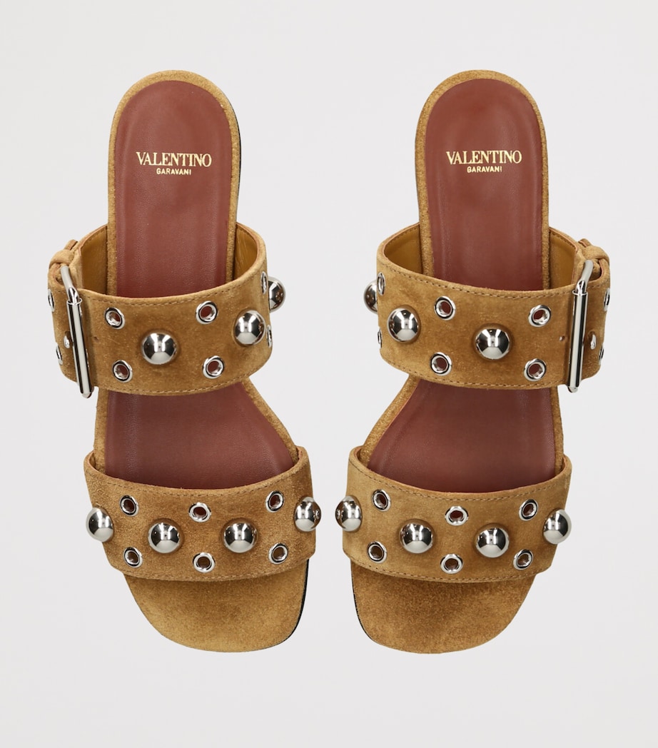 Suede Nellcôte Sandals MID BROWN Image 4