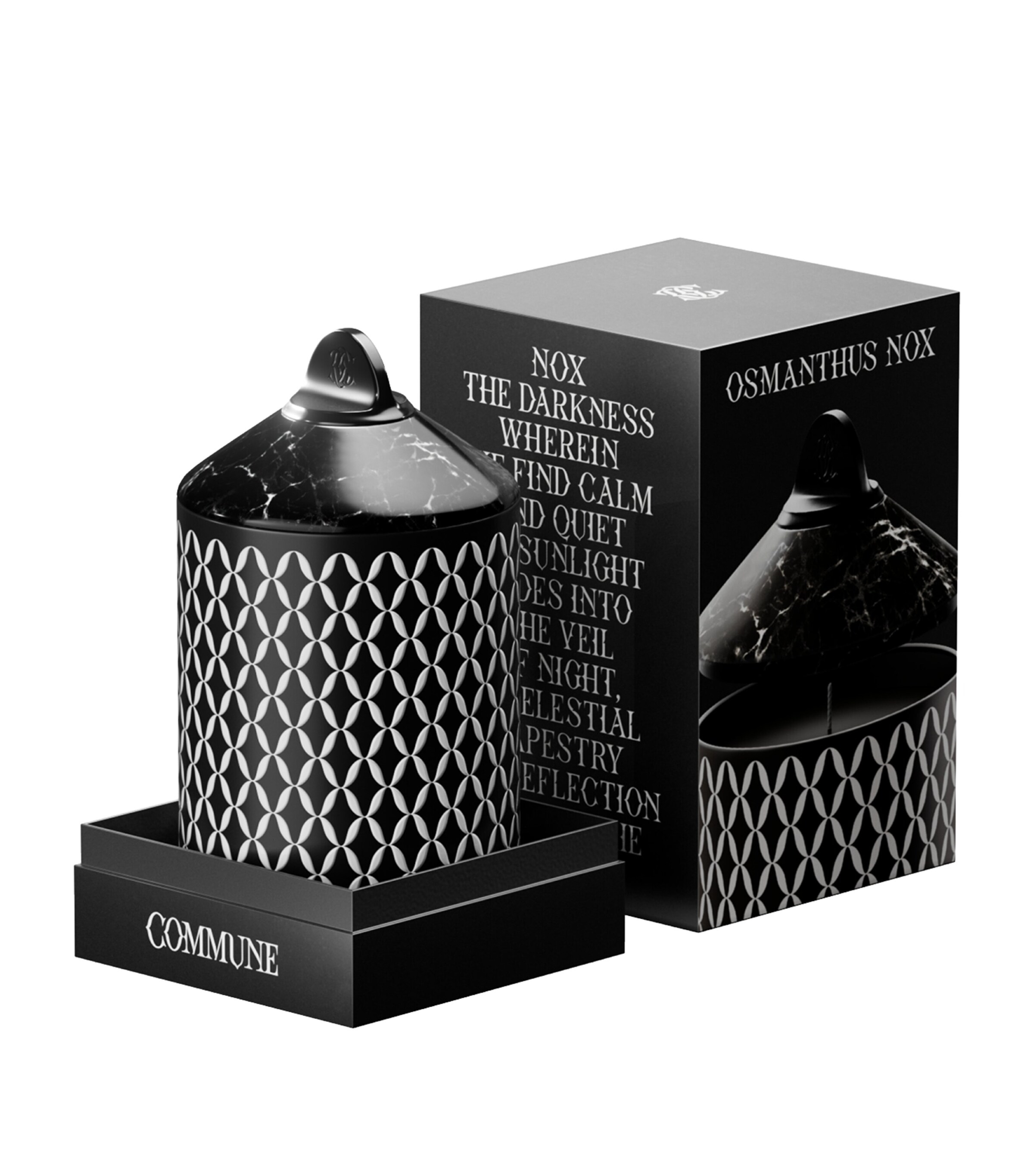 Osmanthus Nox Scented Candle with Cover (400g) NO COLOUR Image 4