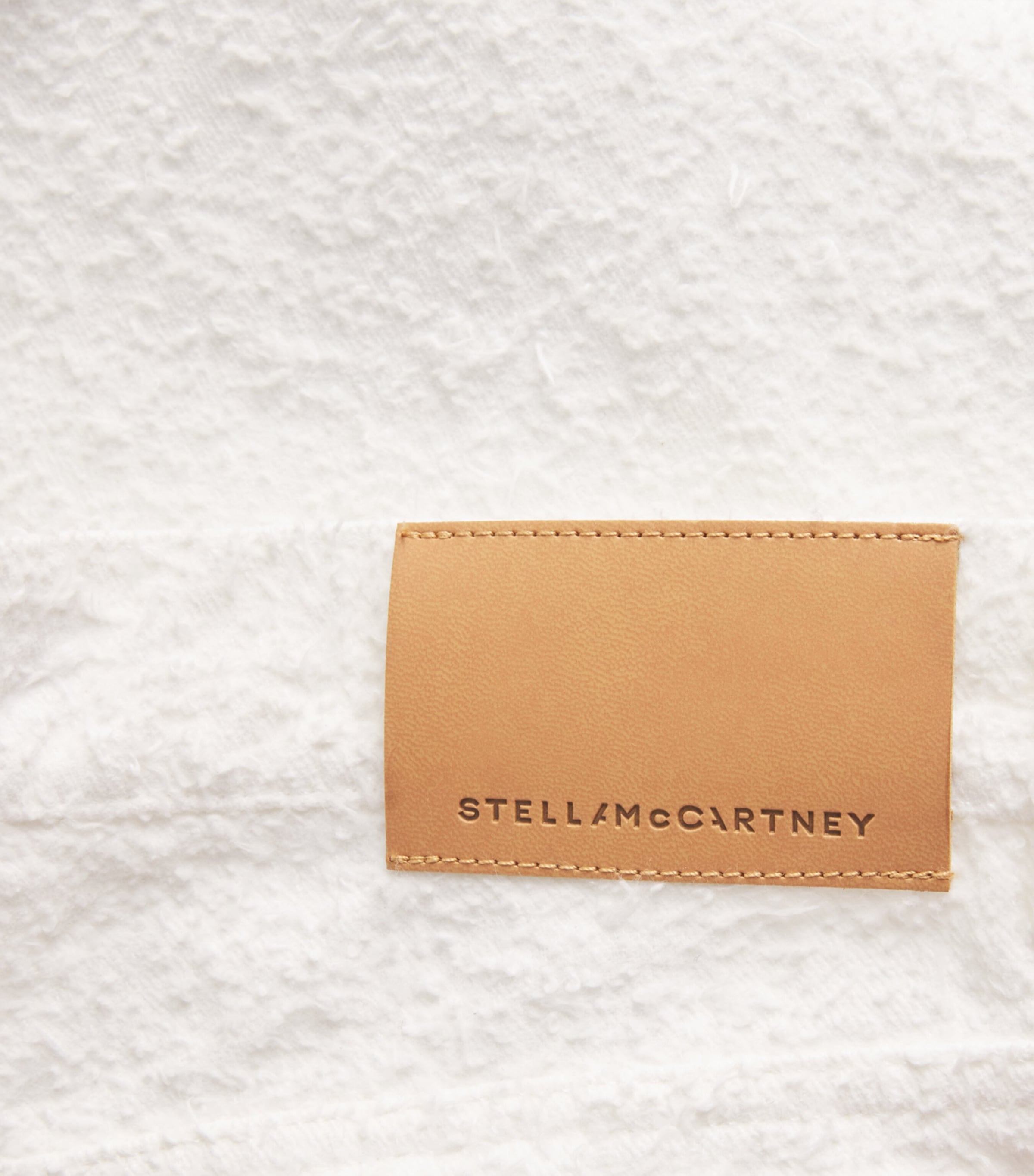 Bouclé Wide-Leg Jeans 9001 WHITE Image 2