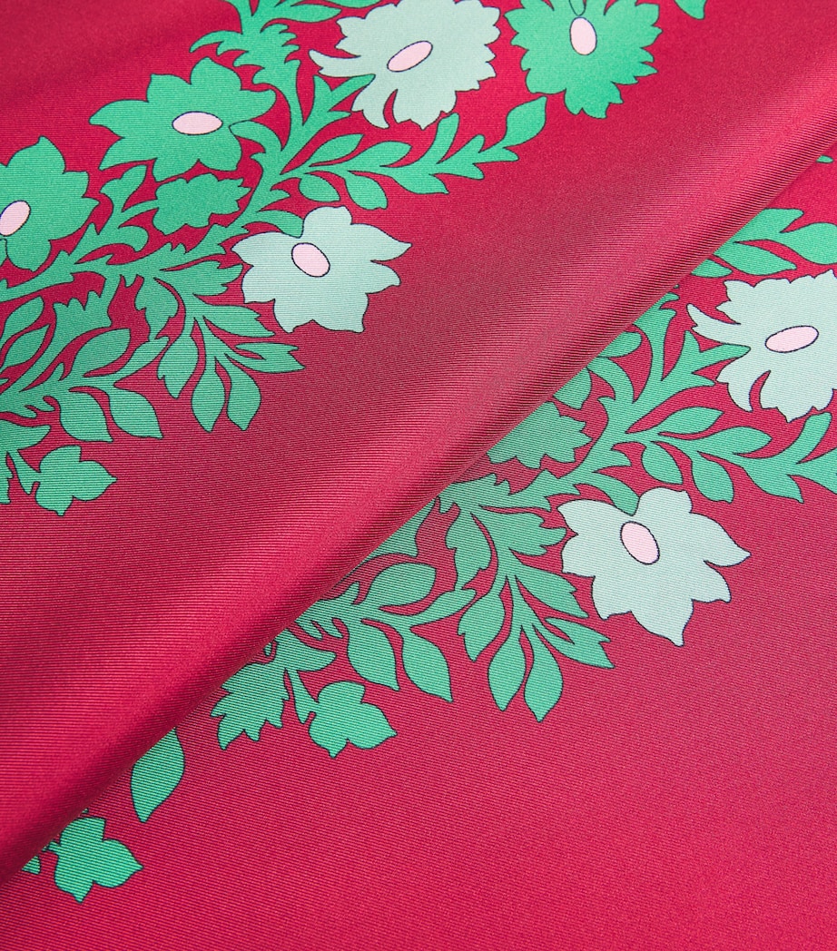 Silk Regalia Print Palazzo Trousers RE01REGALIA PLACEE Image 5