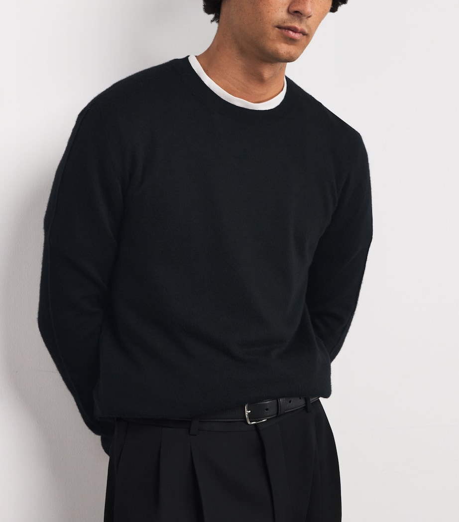 Dioniso Cashmere Sweater BLACK Image 5