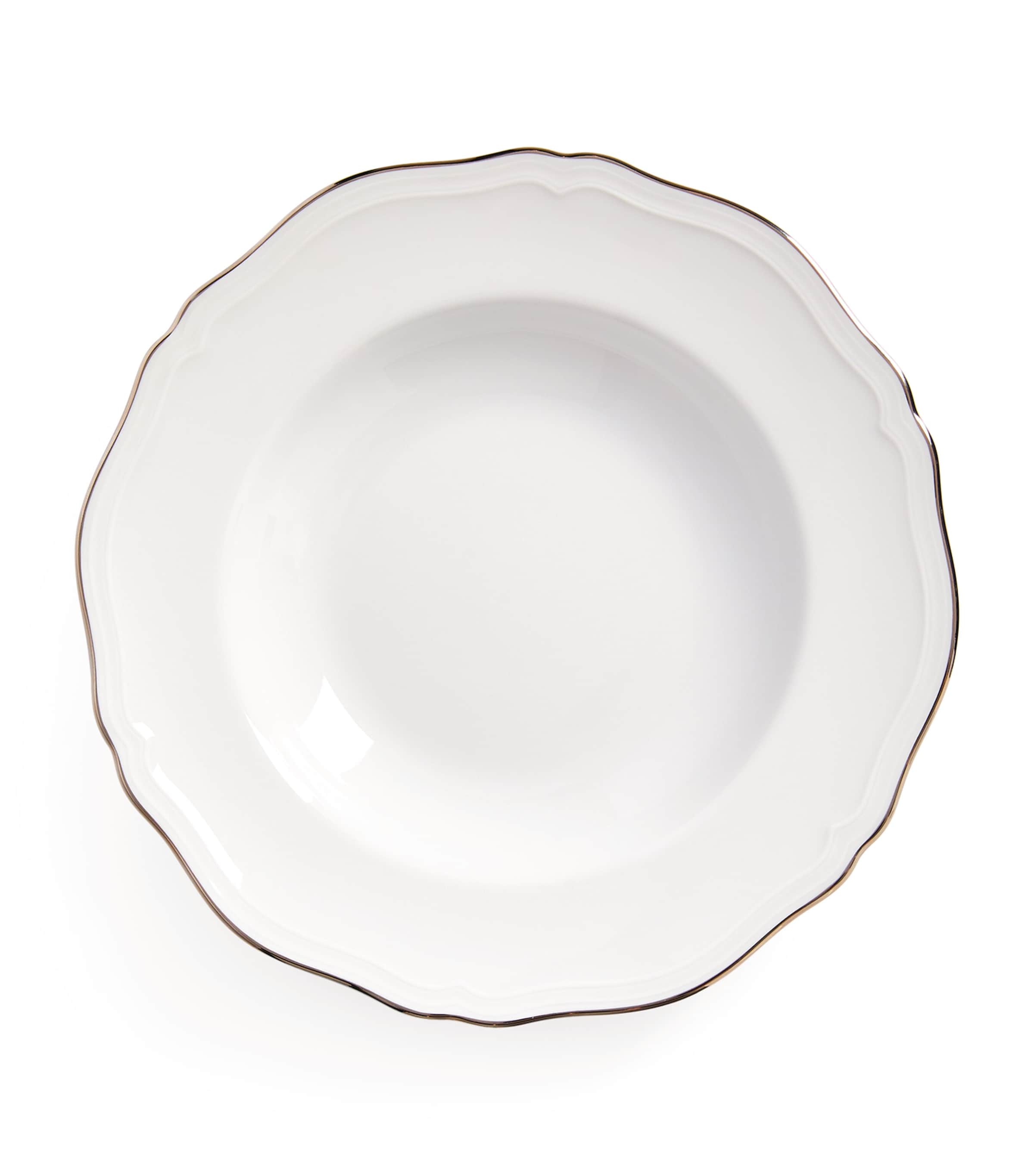 GINORI 1735 Corona Antico Doccia Soup Plate (24cm) Image 2