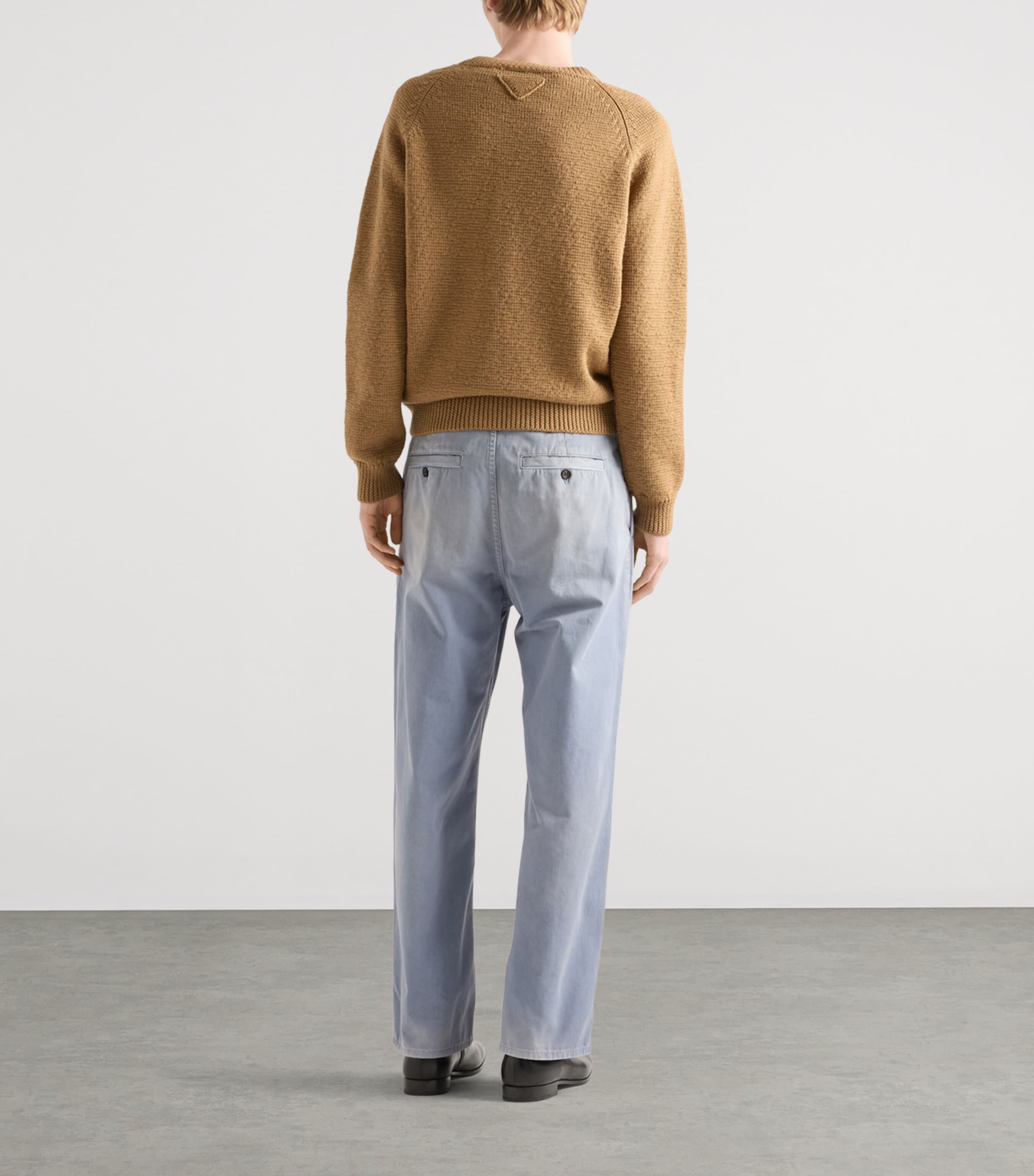 Cotton Gabardine Jeans F0E1Y Image 5