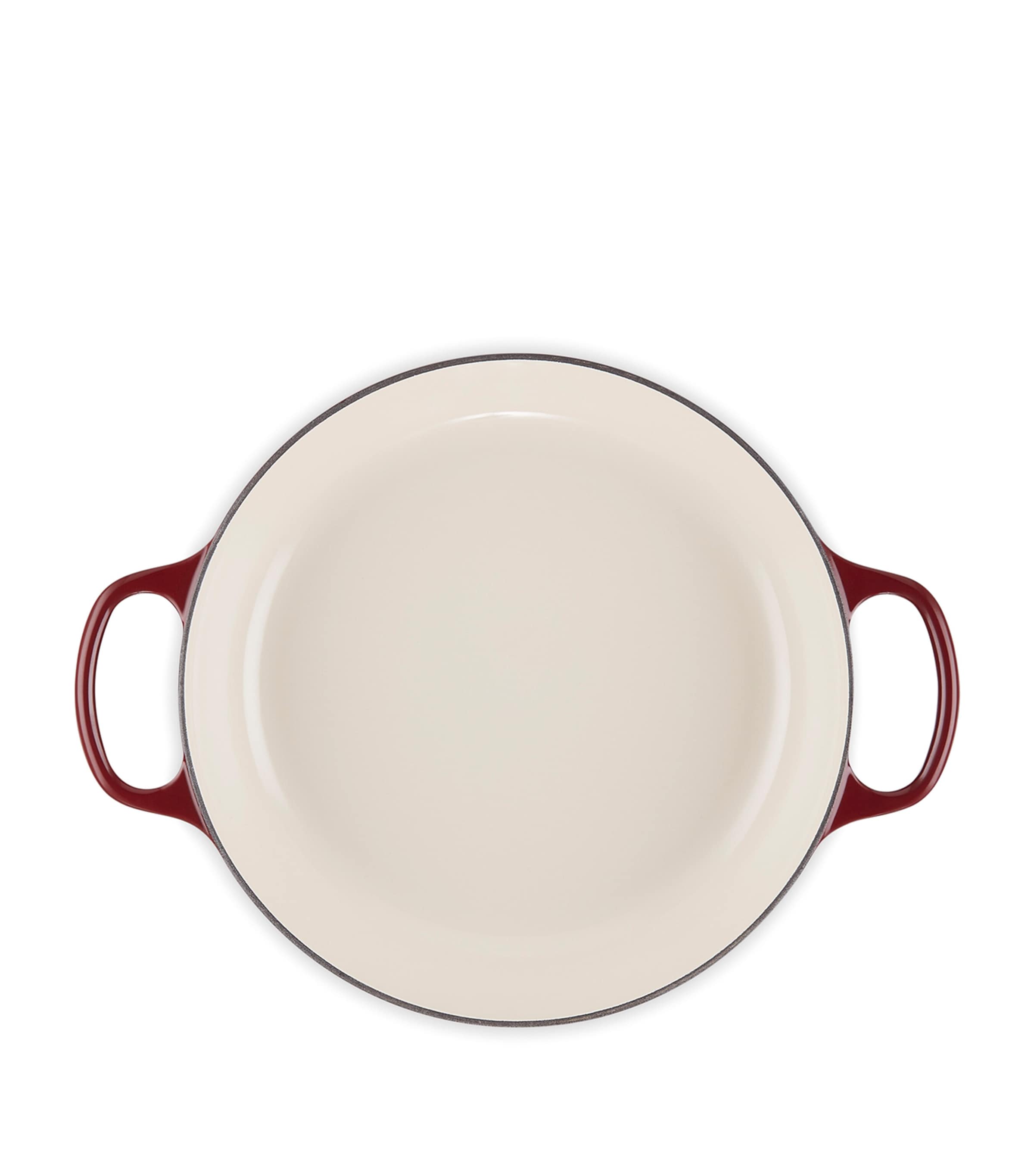 Cast Iron Shallow Casserole Dish (30cm) GARNET Image 3