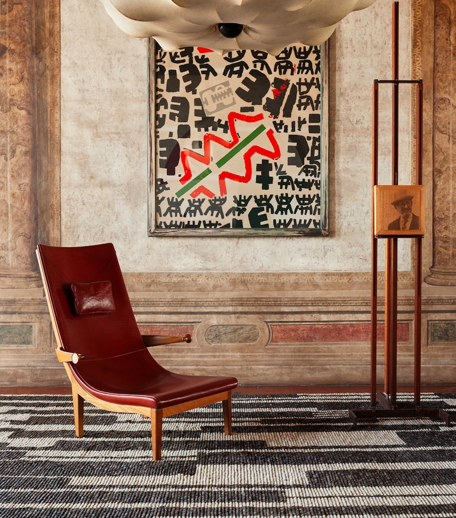 The Rug Company x Paul Smith Raster Rug (3.05m x 0.84m) Natural Image 2