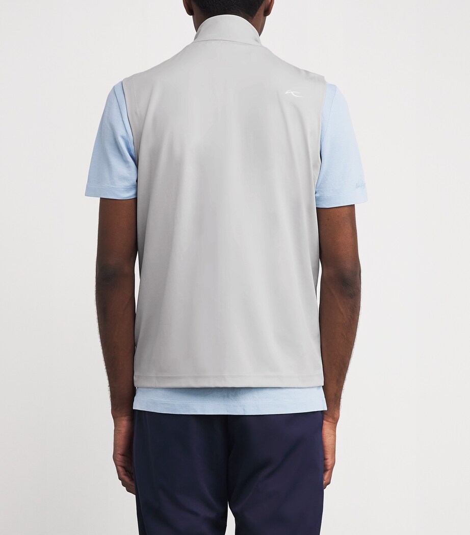 KJUS Mens Regulator Gilet Alloy Image 4