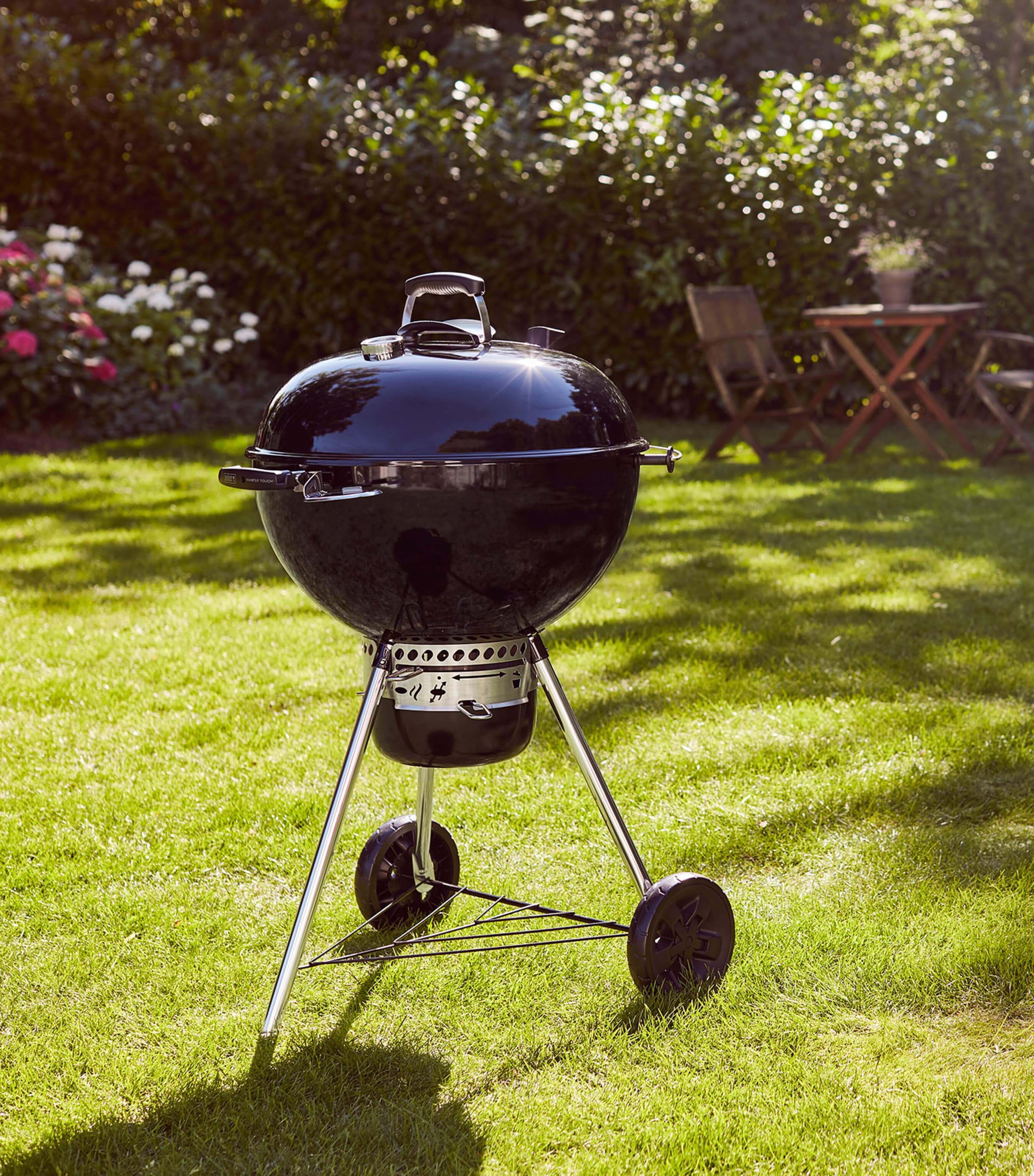 Master-Touch GBS E-5750 Charcoal Barbecue BLACK Image 3