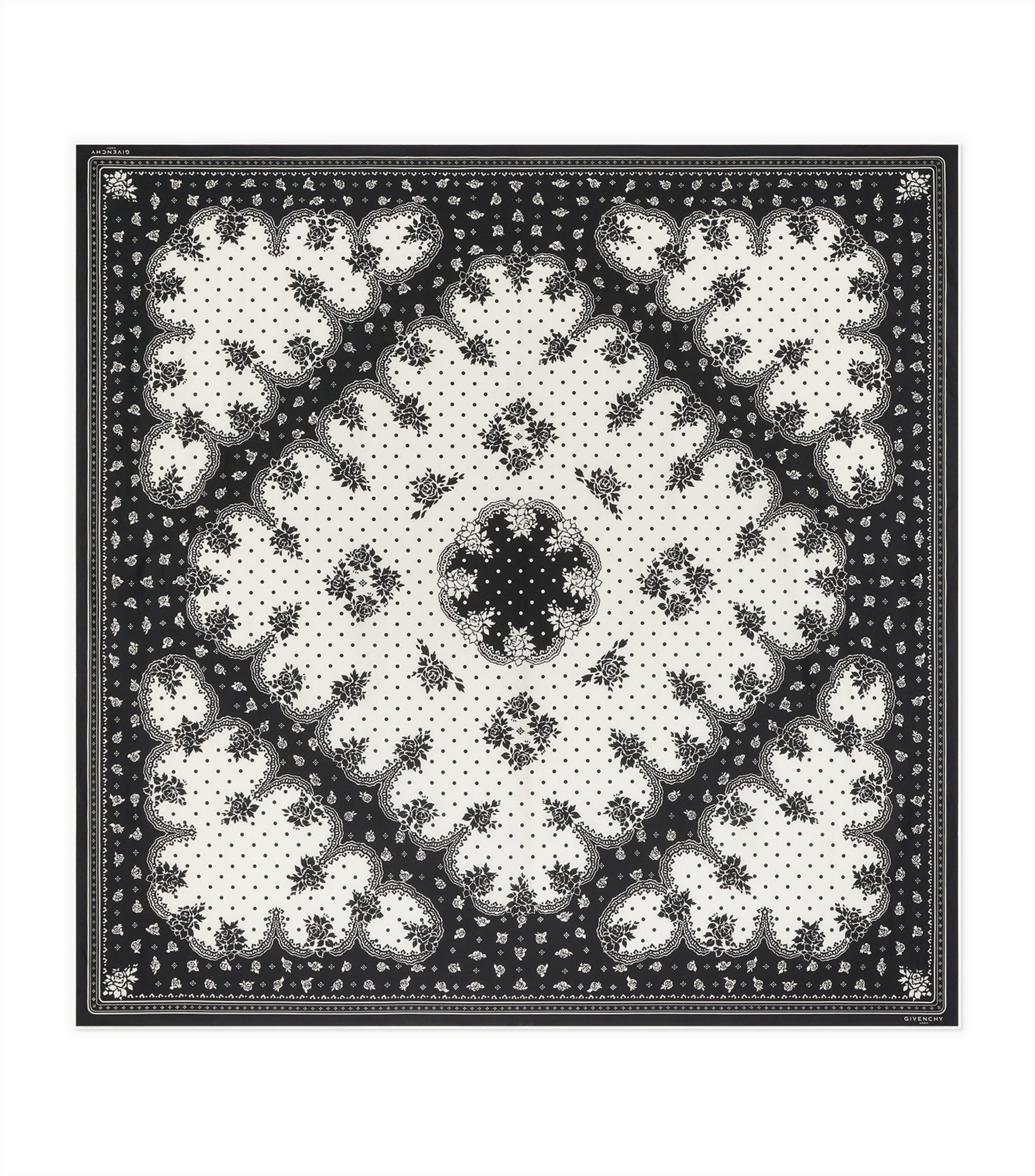 Givenchy Cotton-Silk Printed Shawl Image 1
