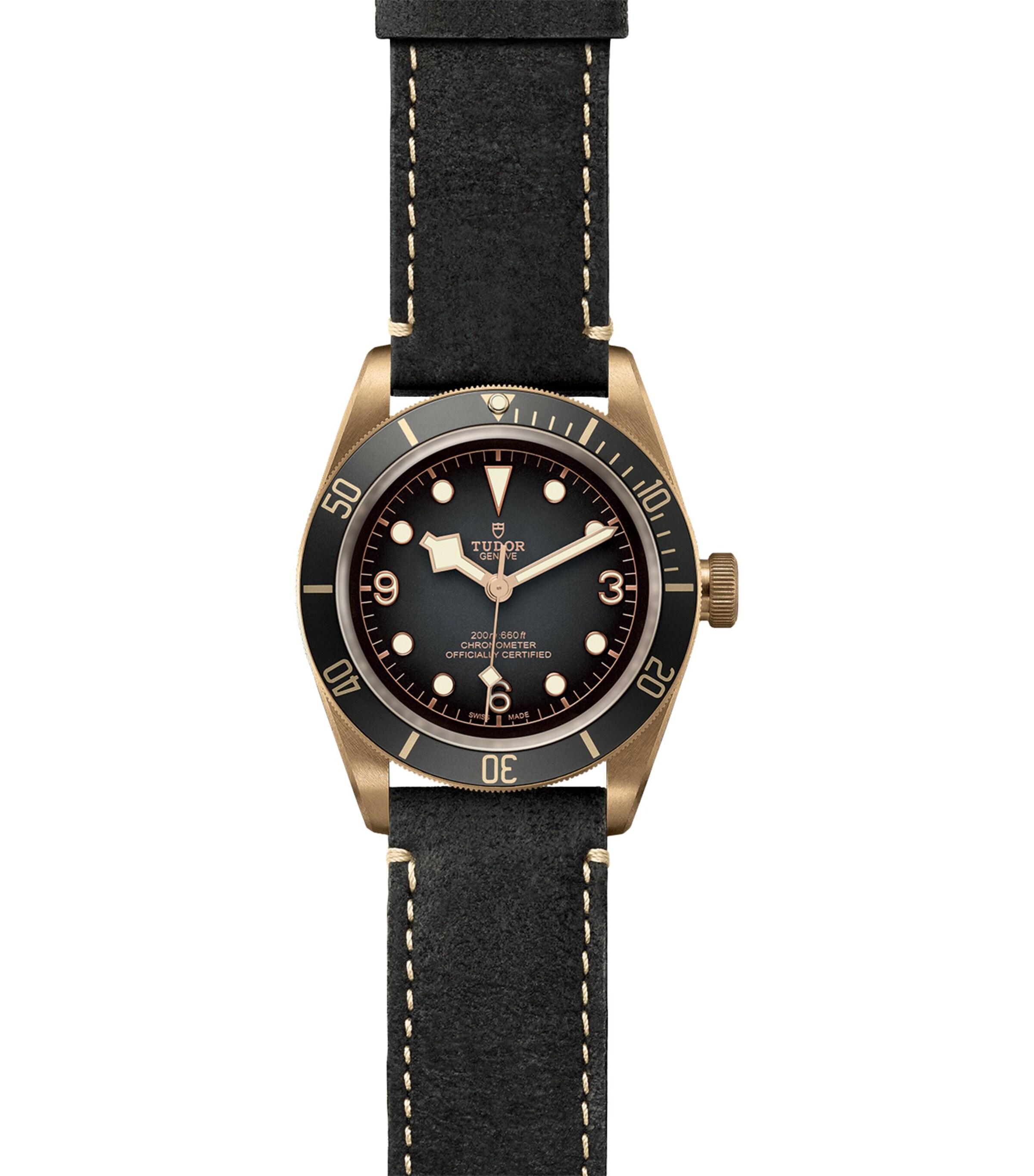 Black Bay Bronze Watch 43mm GREY Image 2