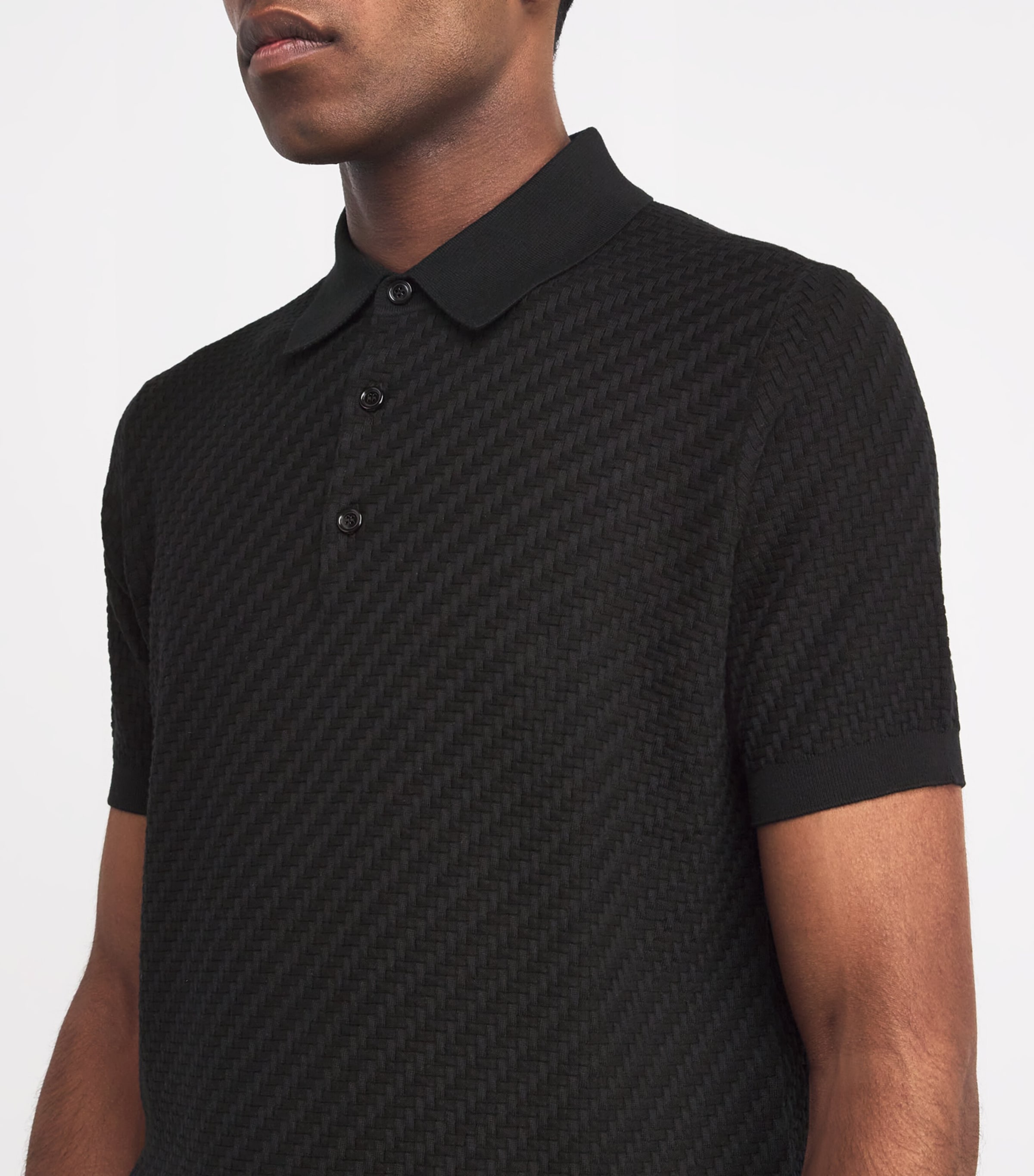 Cotton-Silk-Cashmere Polo Shirt 1000 Image 6