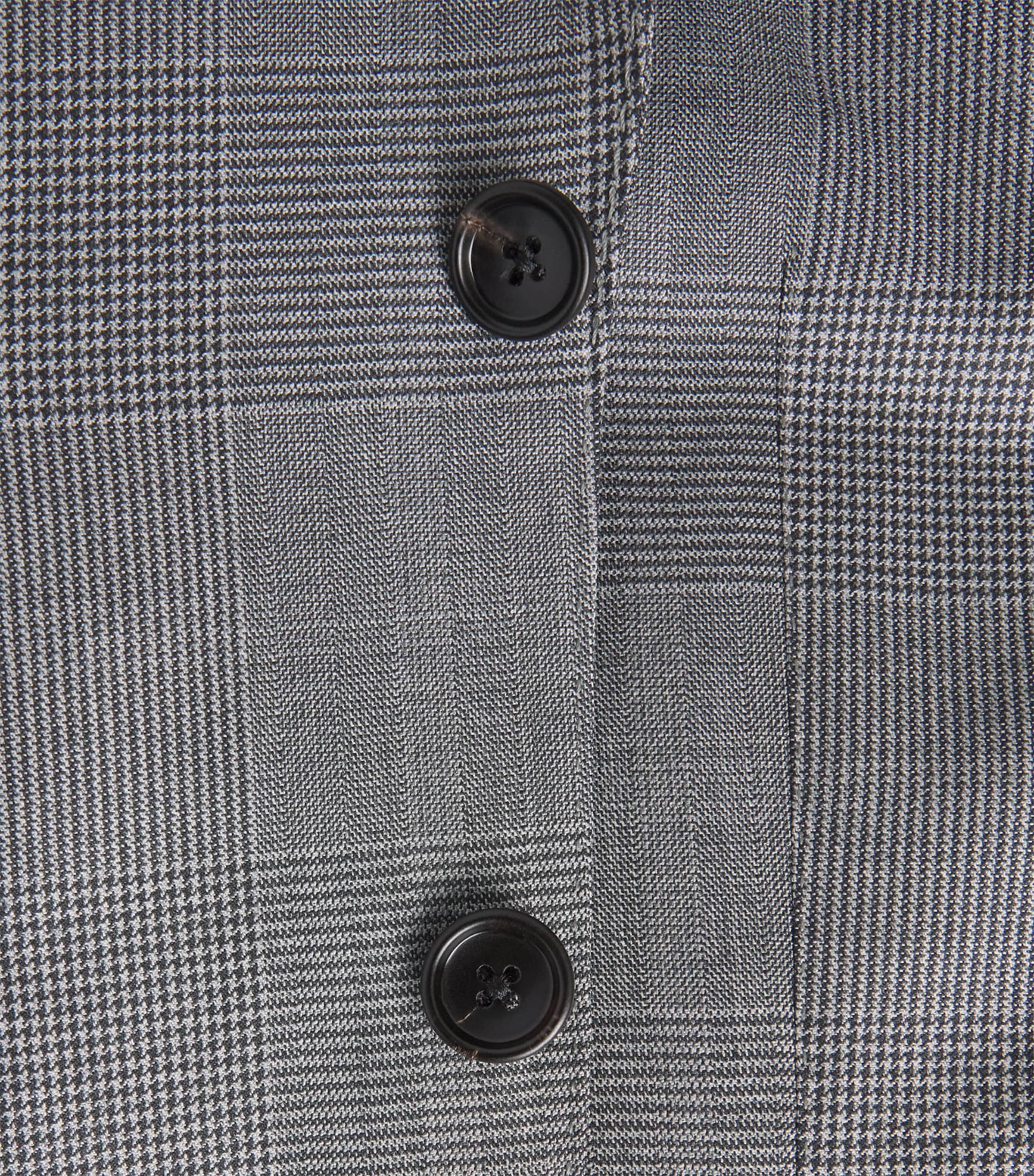 TOM FORD Mens Wool Check Shelton 2-Piece Suit Nwa Image 7