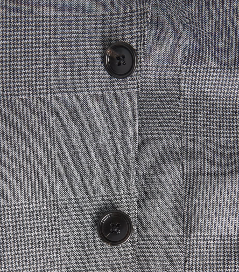 TOM FORD Mens Wool Check Shelton 2-Piece Suit Nwa Image 7