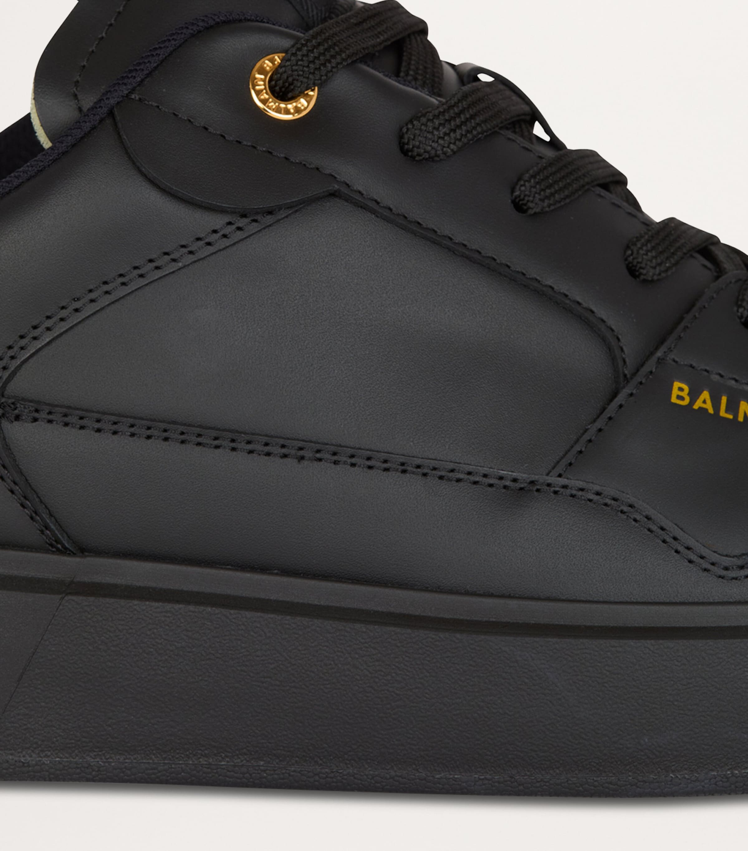 Leather B-Court Flip Sneakers EAD NOIR/OR Image 9