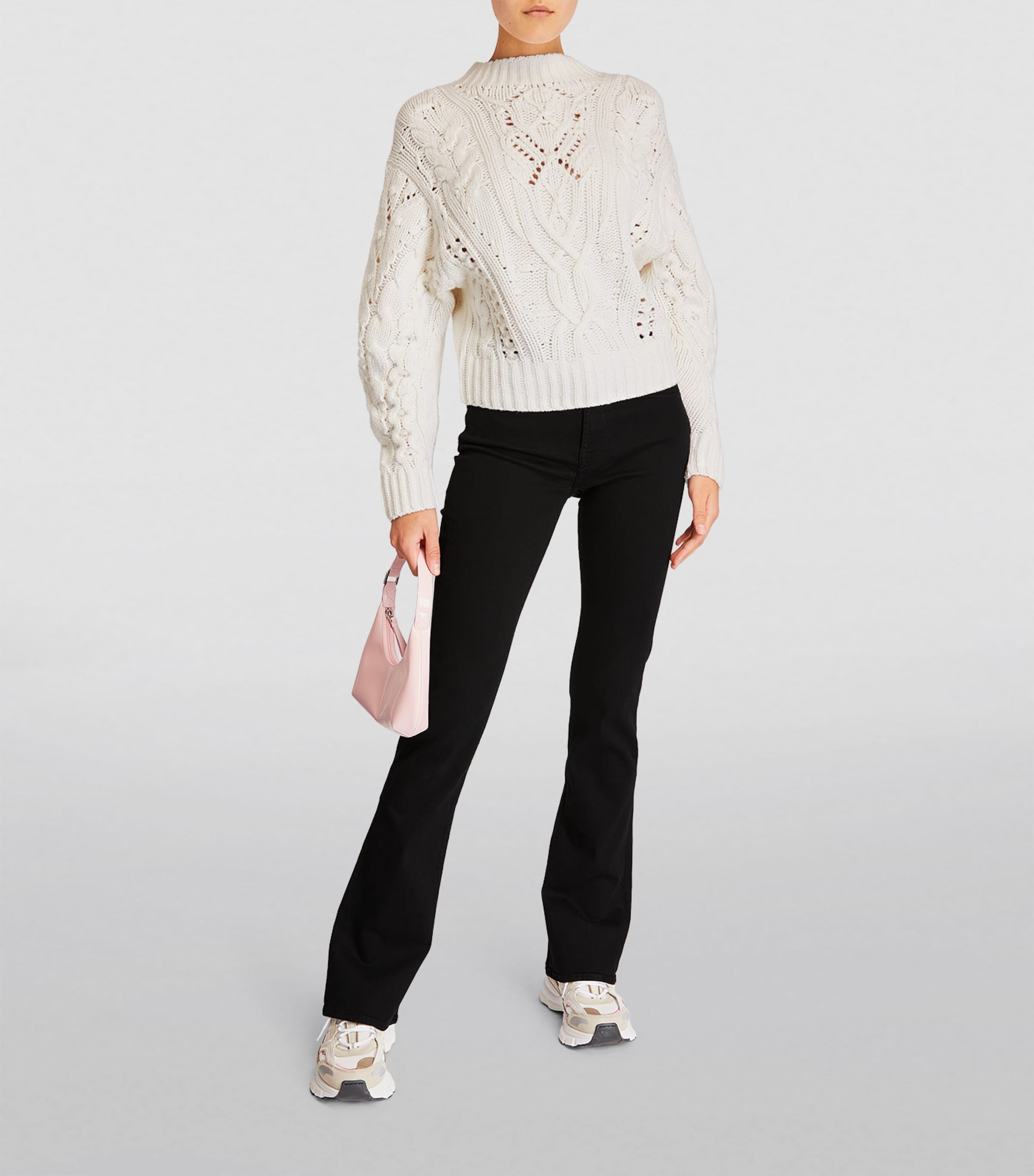 B(Air) Bootcut Jeans BAIR BLACK Image 2