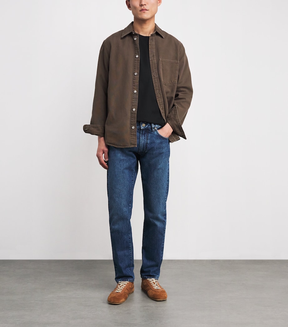 Cotton Slim-Fit T-Shirt RL BLACK Image 2