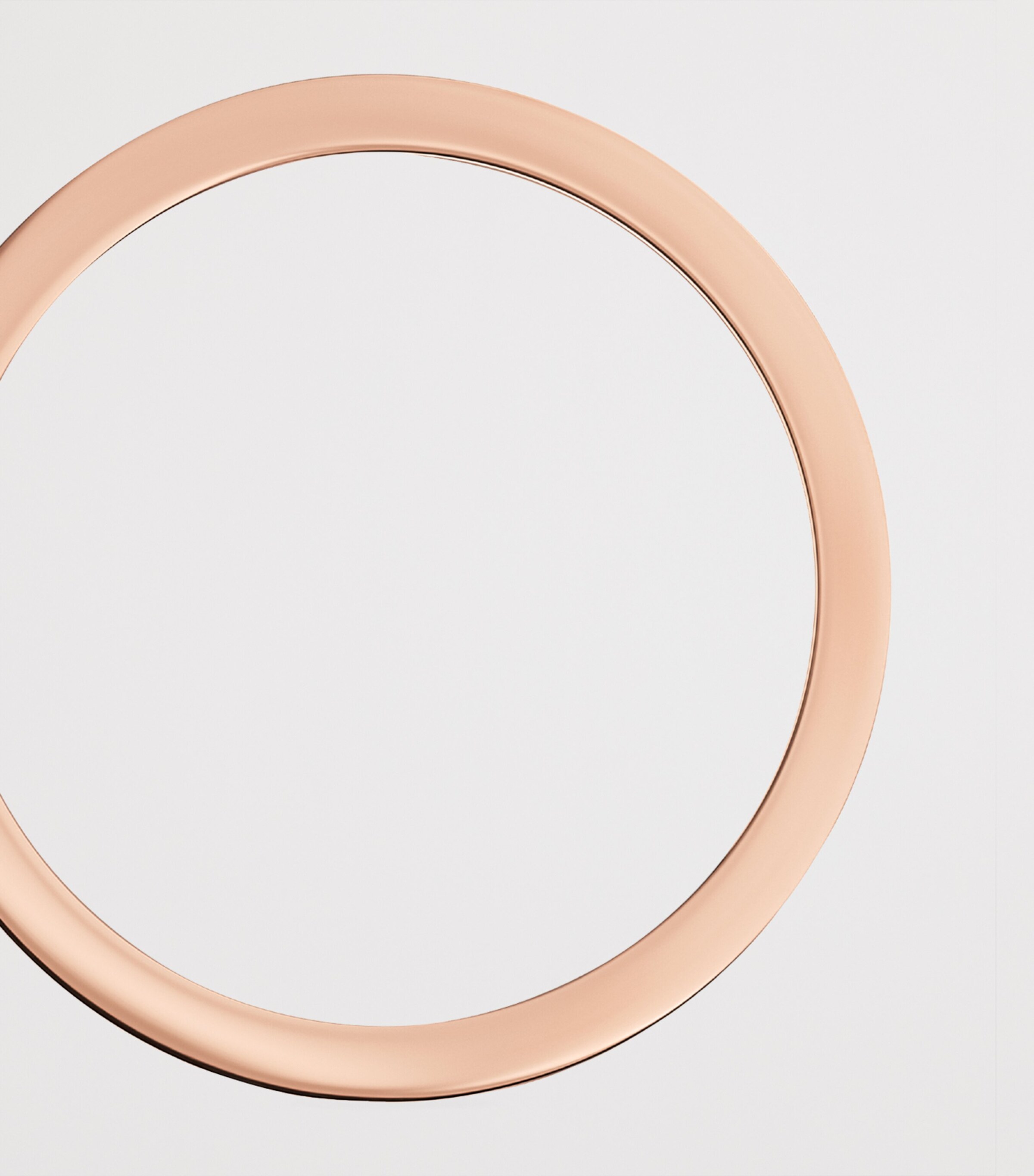 Cartier Rose Gold C de Cartier Wedding Band (4mm) Rose Gold Image 5
