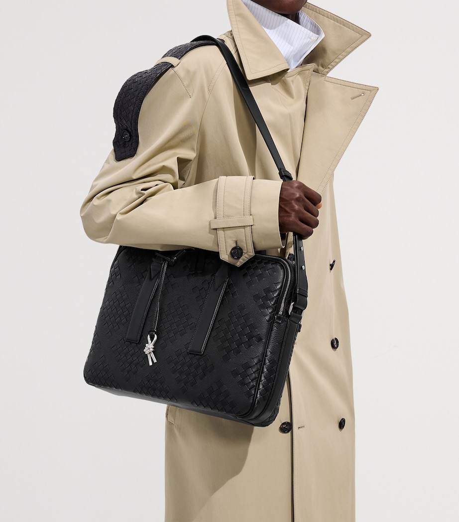 Bottega Veneta Leather Getaway Briefcase Image 3