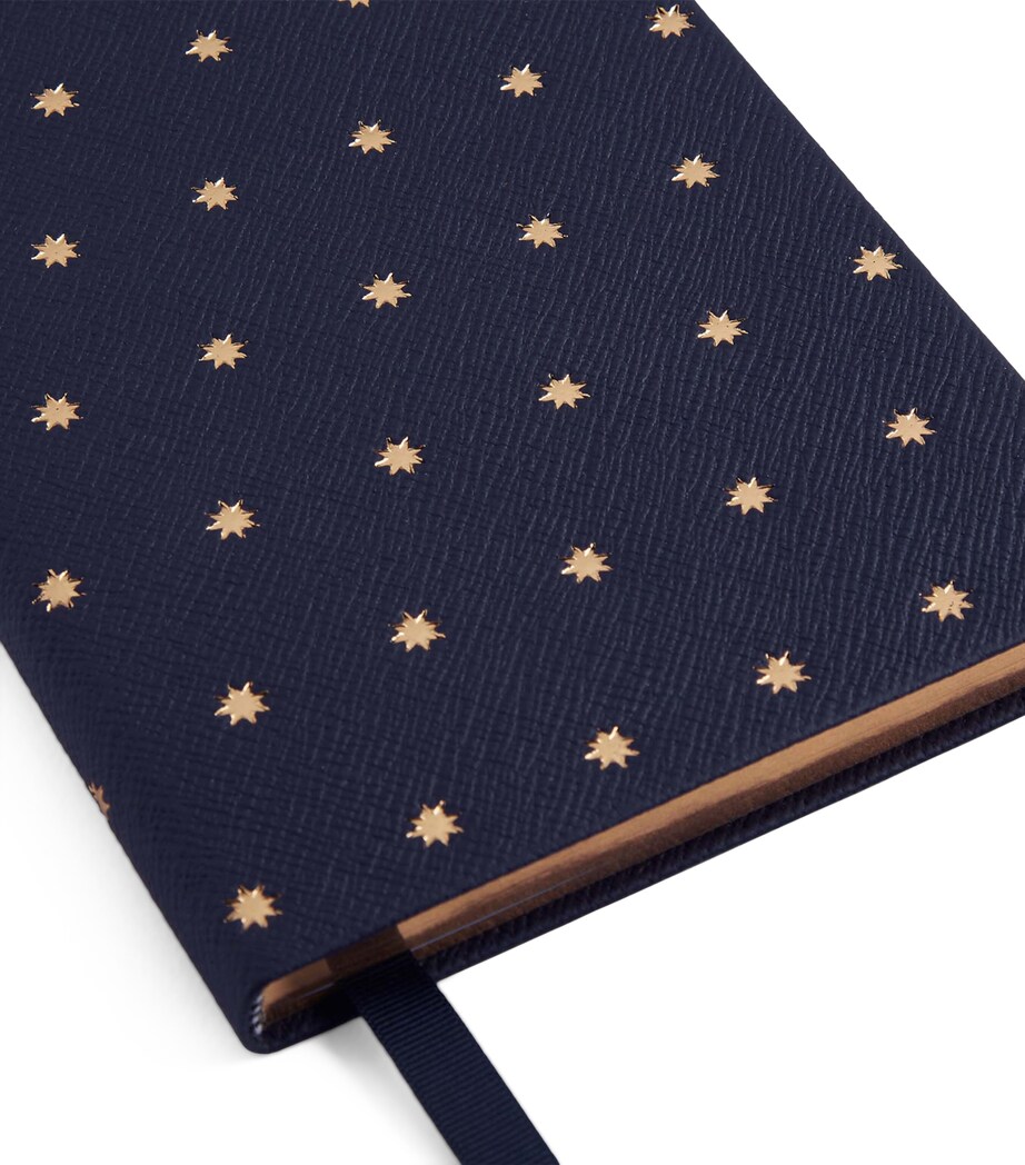 Panama Leather Soho Notebook NAVY Image 2