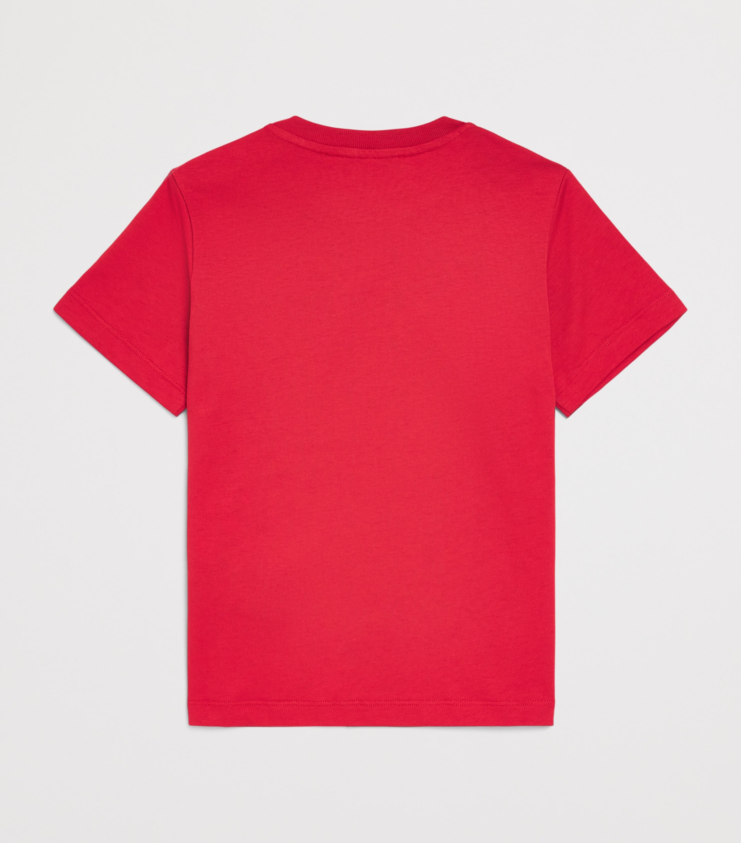 Balmain Kids Cotton Logo T-Shirt (6-14 Years) Chili/nero Image 2