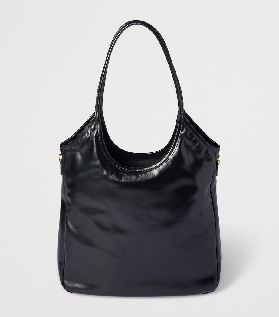 Leather Ivy Top-Handle Bag F0002 Image 4