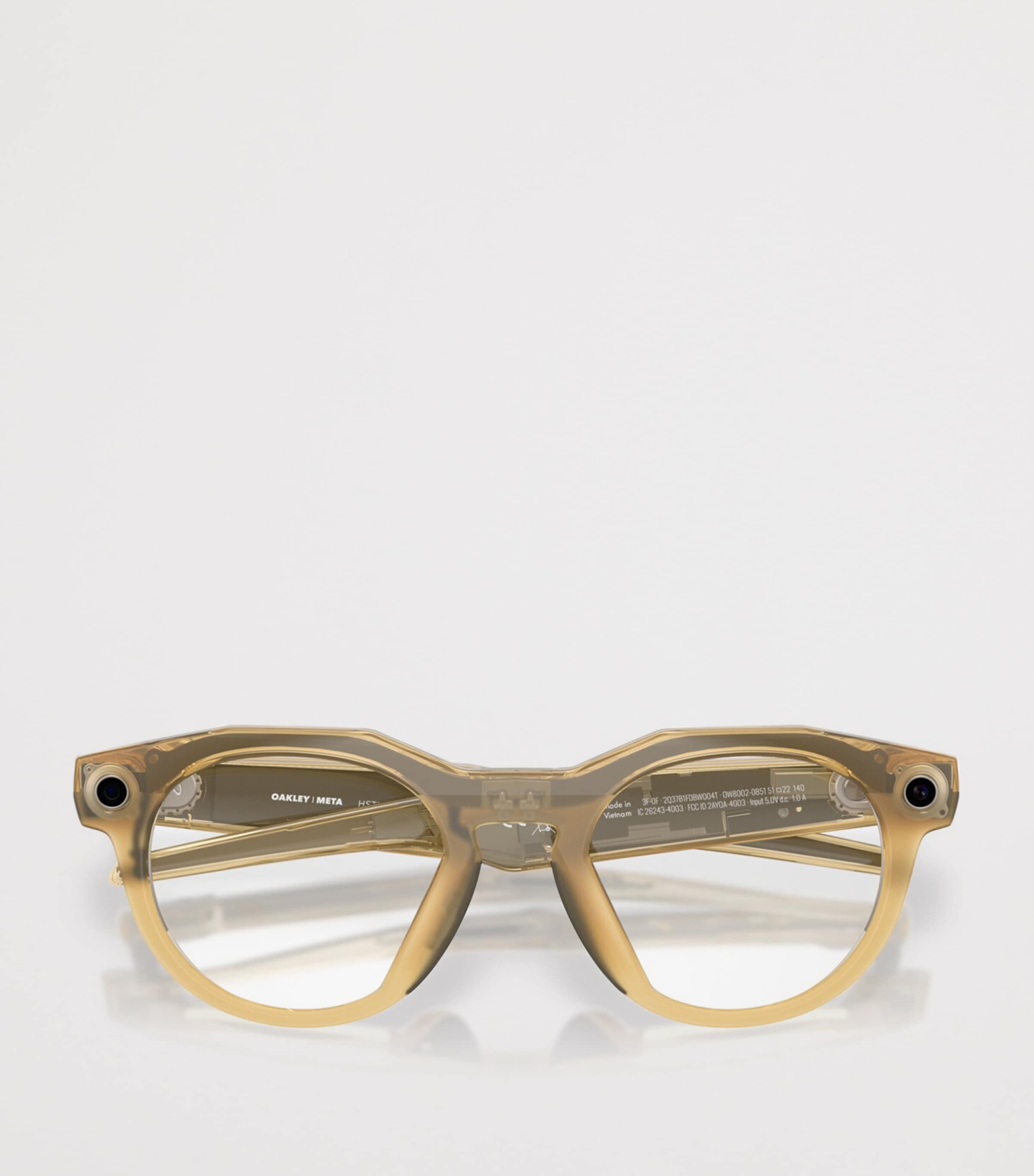 Oakley x Meta HSTN Transitions AI Sunglasses Yellow Image 6