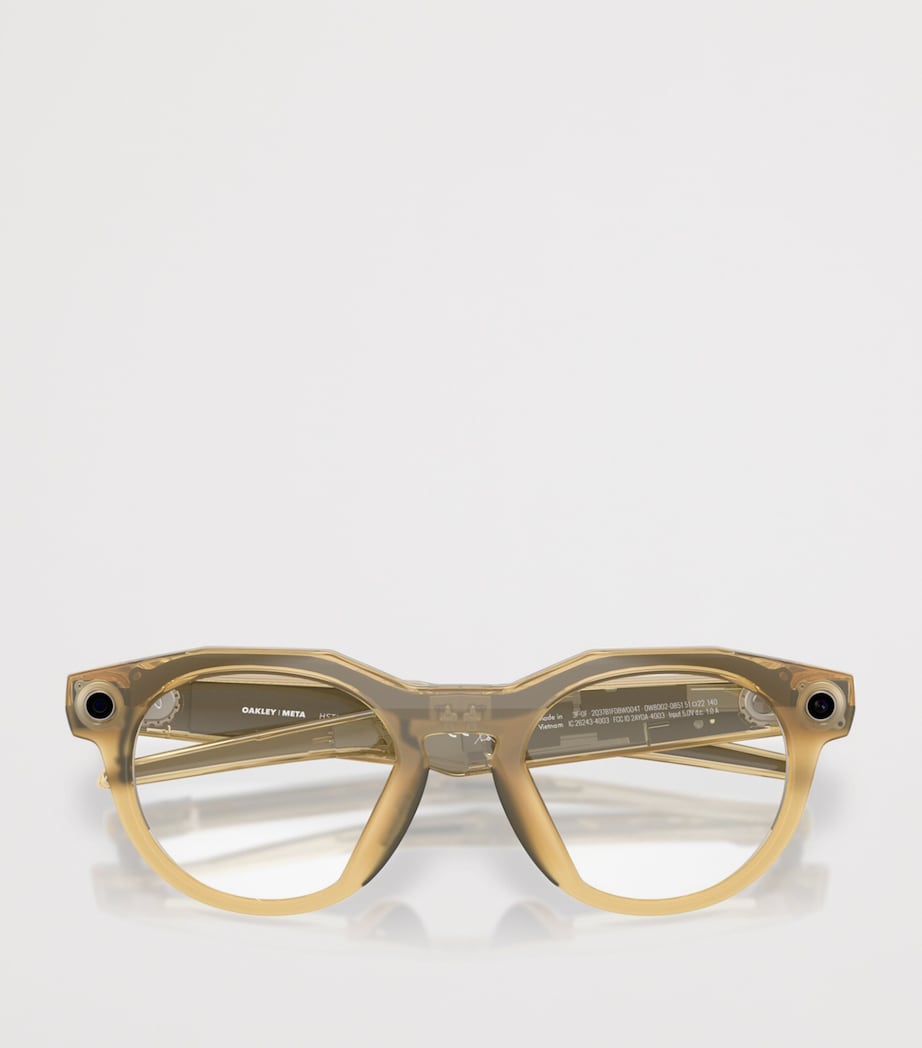 Oakley x Meta HSTN Transitions AI Sunglasses Yellow Image 6