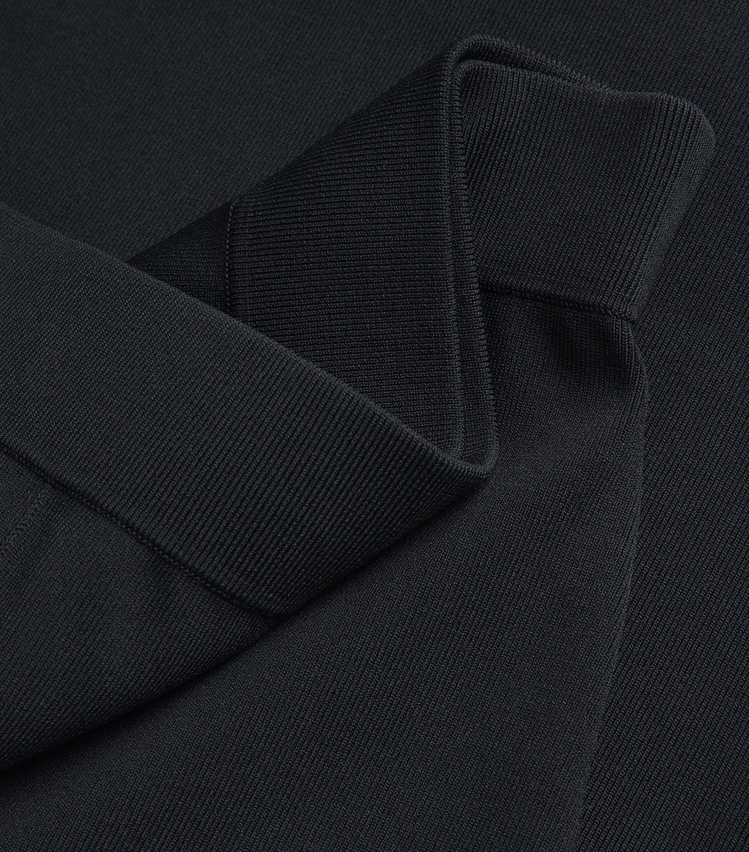 Stretch-Knit Culottes BLACK Image 5