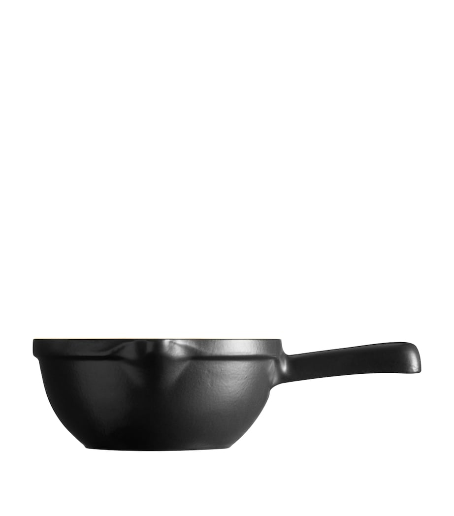 Emile Henry Ceramic BBQ Saucepan (28cm) Black Image 3