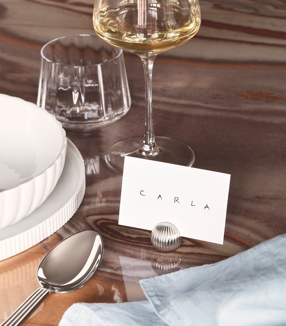 Bernadotte Place Card Holder (Set of 4) STAINLESS STEEL Image 3