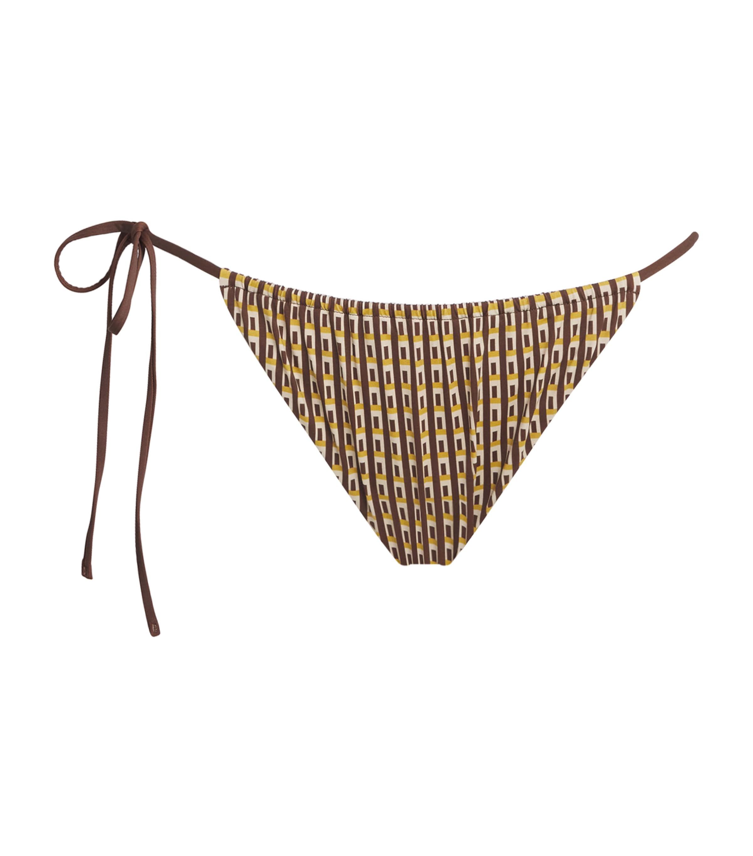 SIR. Womens Geometric Cooper Bikini Bottoms Linnea Image 1