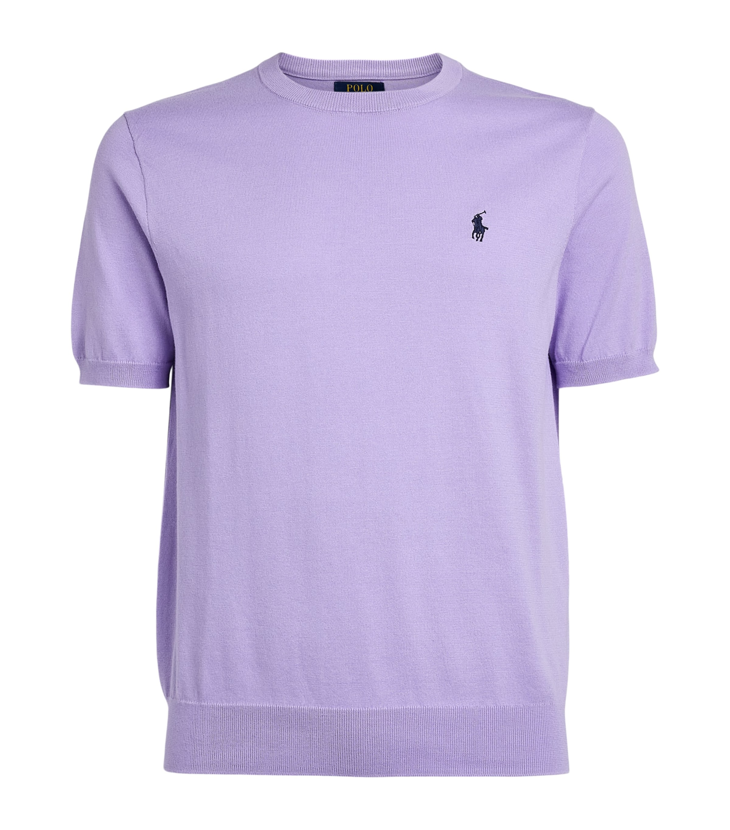 Polo Ralph Lauren Mens Polo Pony T-Shirt Powder Purple Image 1