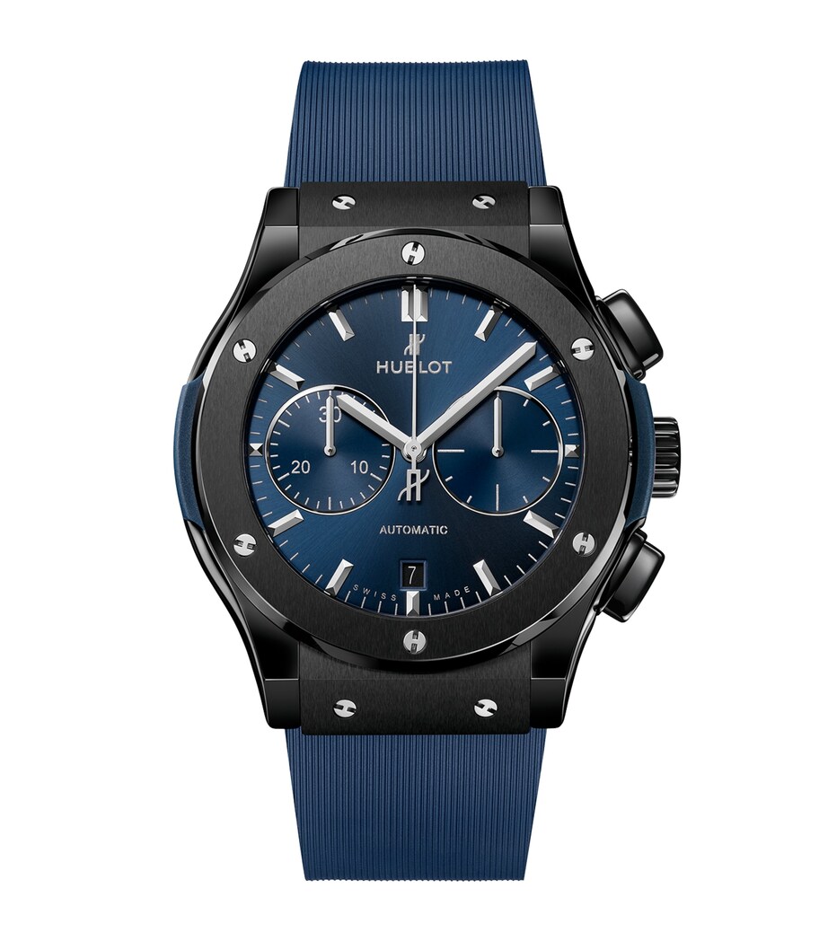 Ceramic Classic Fusion Chronograph Watch 45mm BLACK Image 1