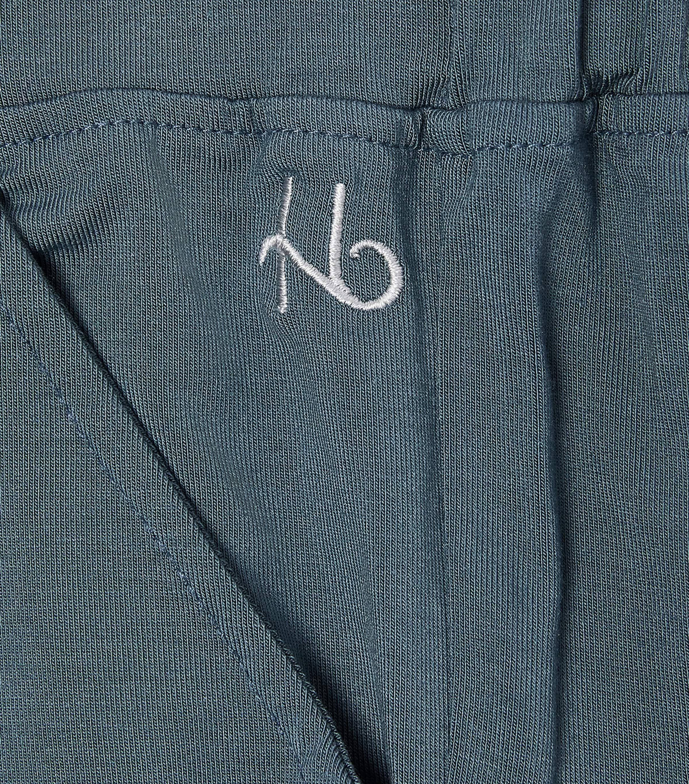 Homebody Kids Stretch-Modal Pyjama Shorts (4-16 Years) Teal Mist Image 3