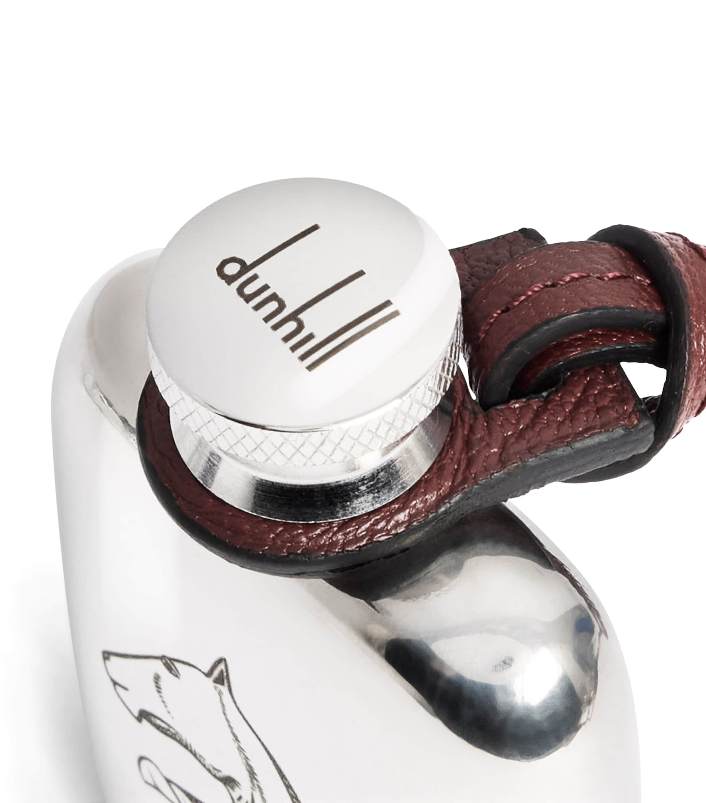 Dunhill Engraved Horse Mini Flask (45ml) Image 3