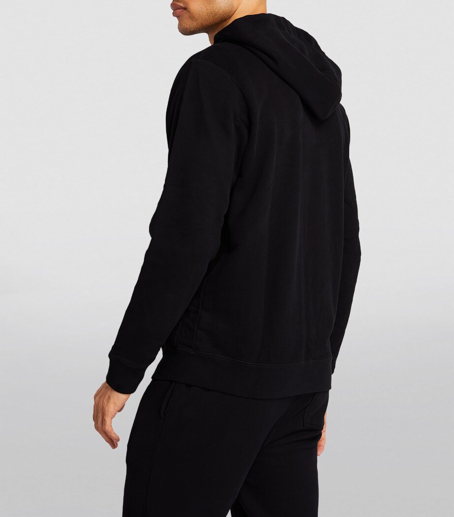 Loopback Zip-Up Hoodie BKAA Image 8